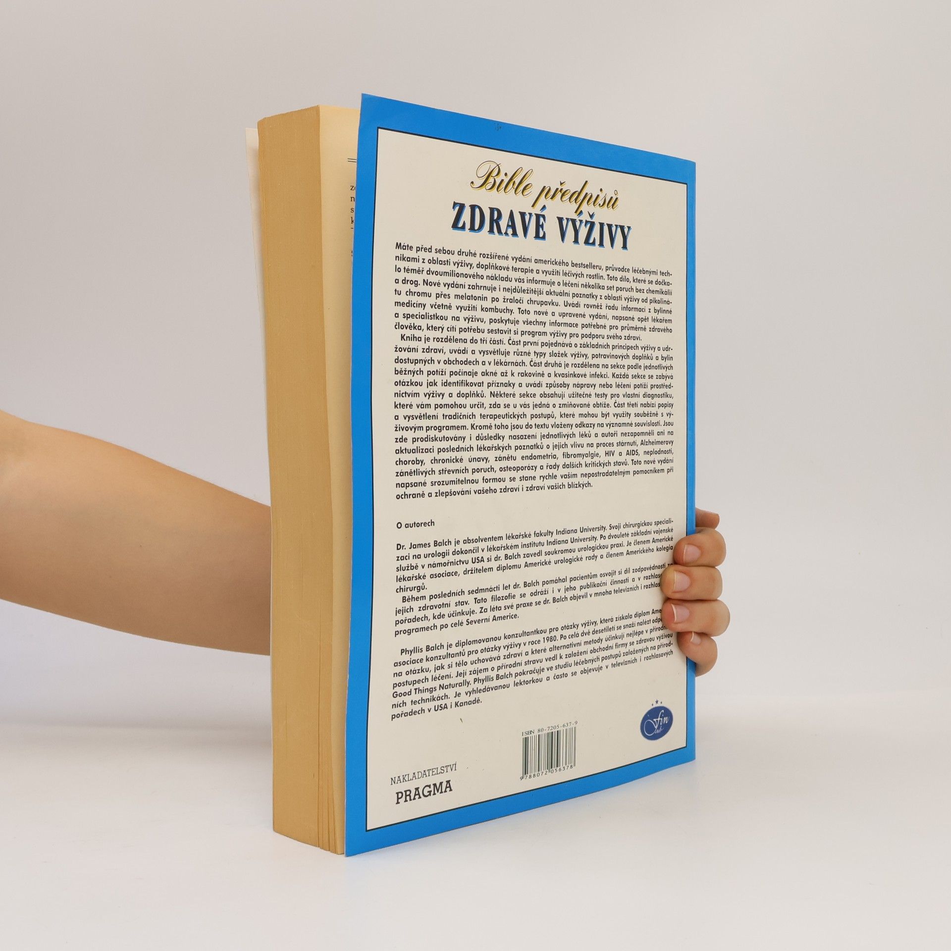James F. Balch Bible předpisů zdravé výživy