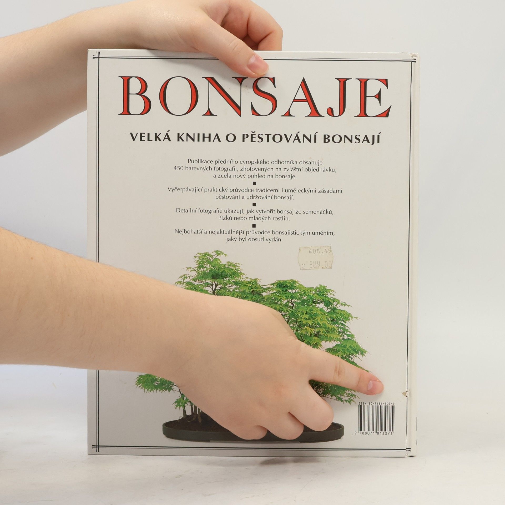 Harry Tomlinson Bonsaje. Velká kniha o pěstování bonsají