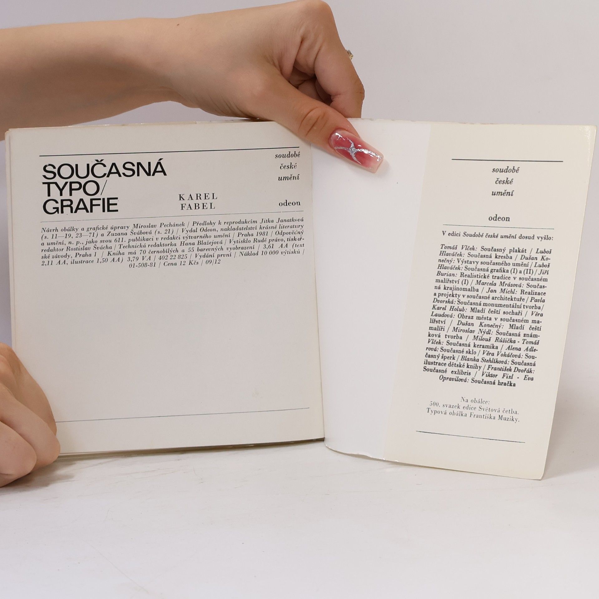 Karel Fabel Současná typografie