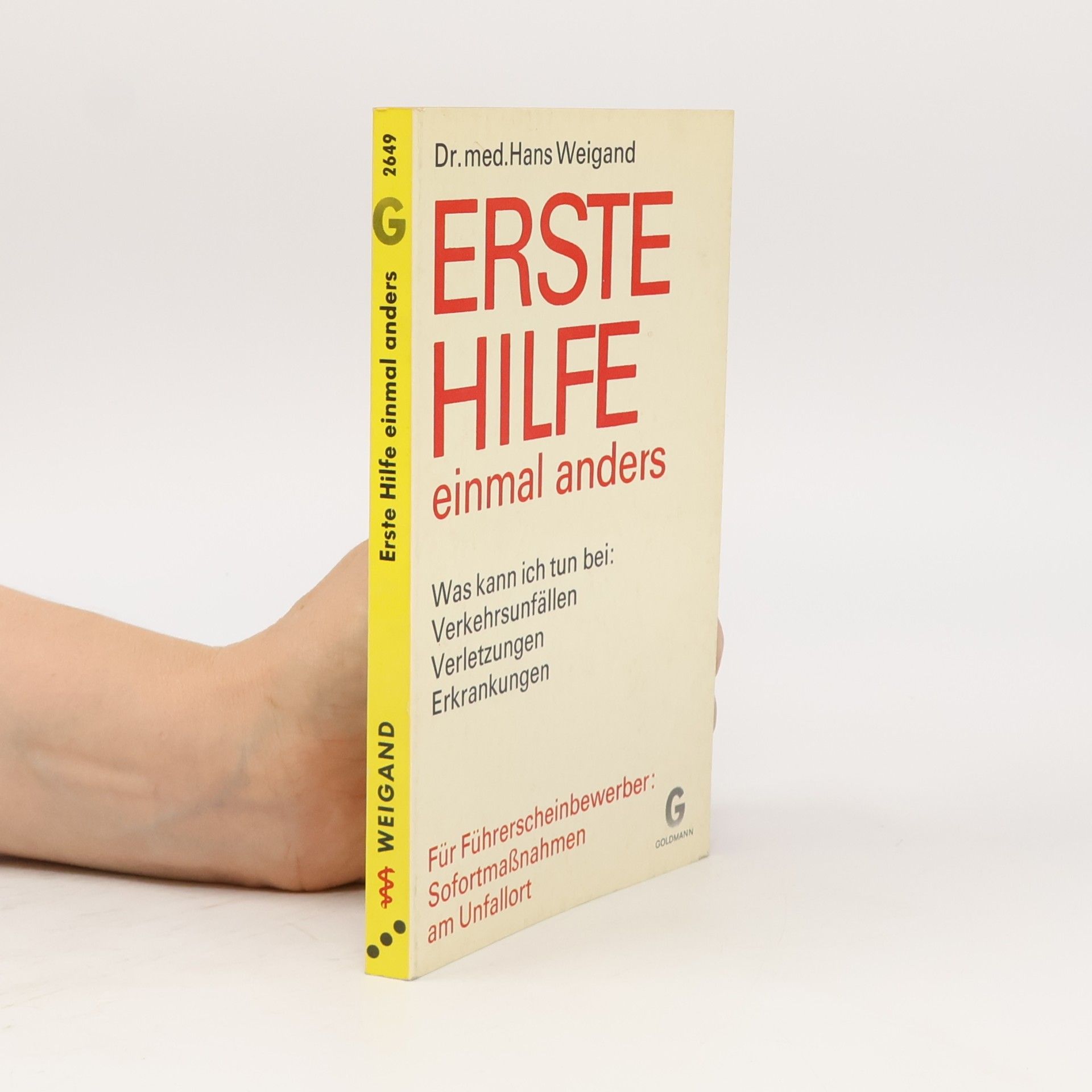 Georg Weigand Erste Hilfe einmal anders