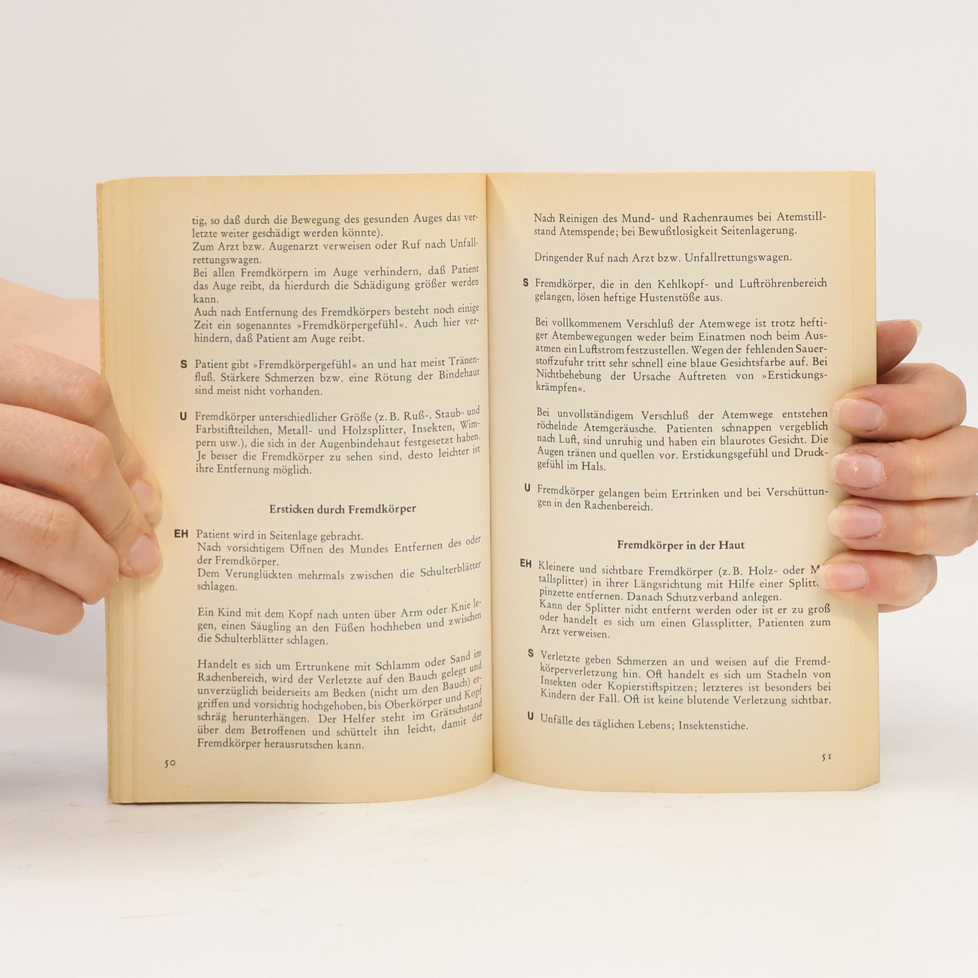 Hans-Georg Weigand Erste Hilfe einmal anders
