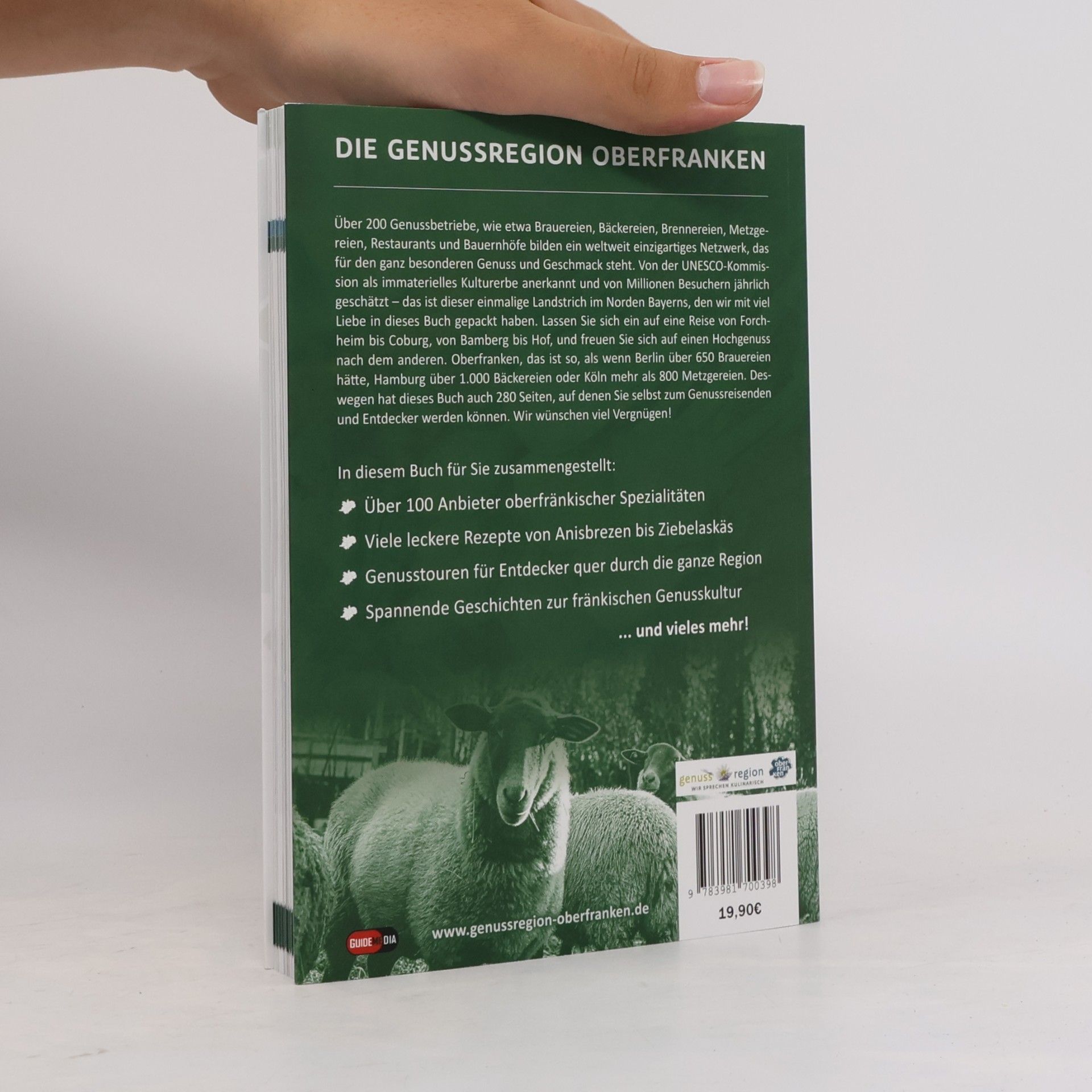 Bastian Böttner Oberfranken genießen. Alle Anbieter, Rezepte und Touren aus der Genussregion