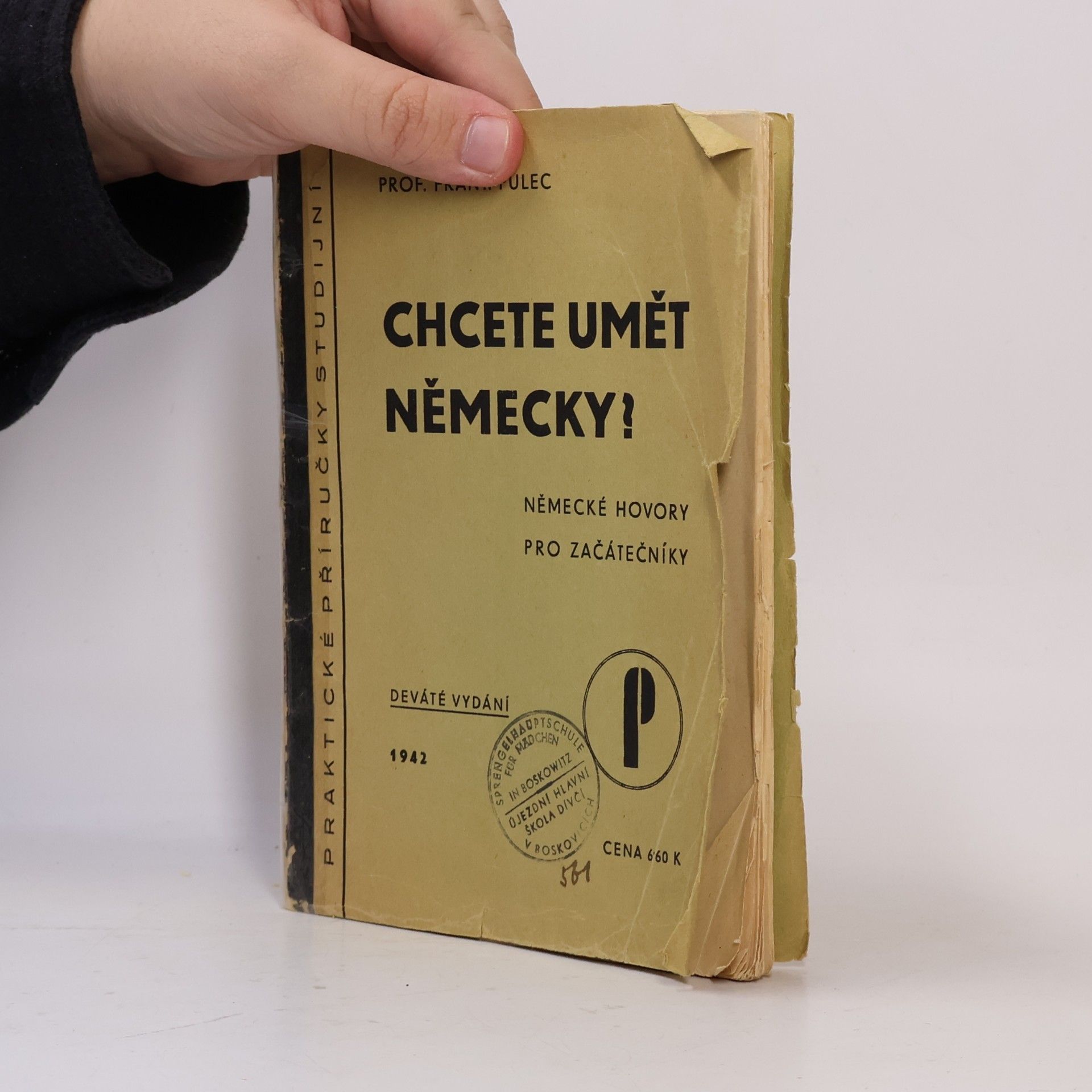František Pulec Chcete umět německy? : Německé hovory pro začátečníky