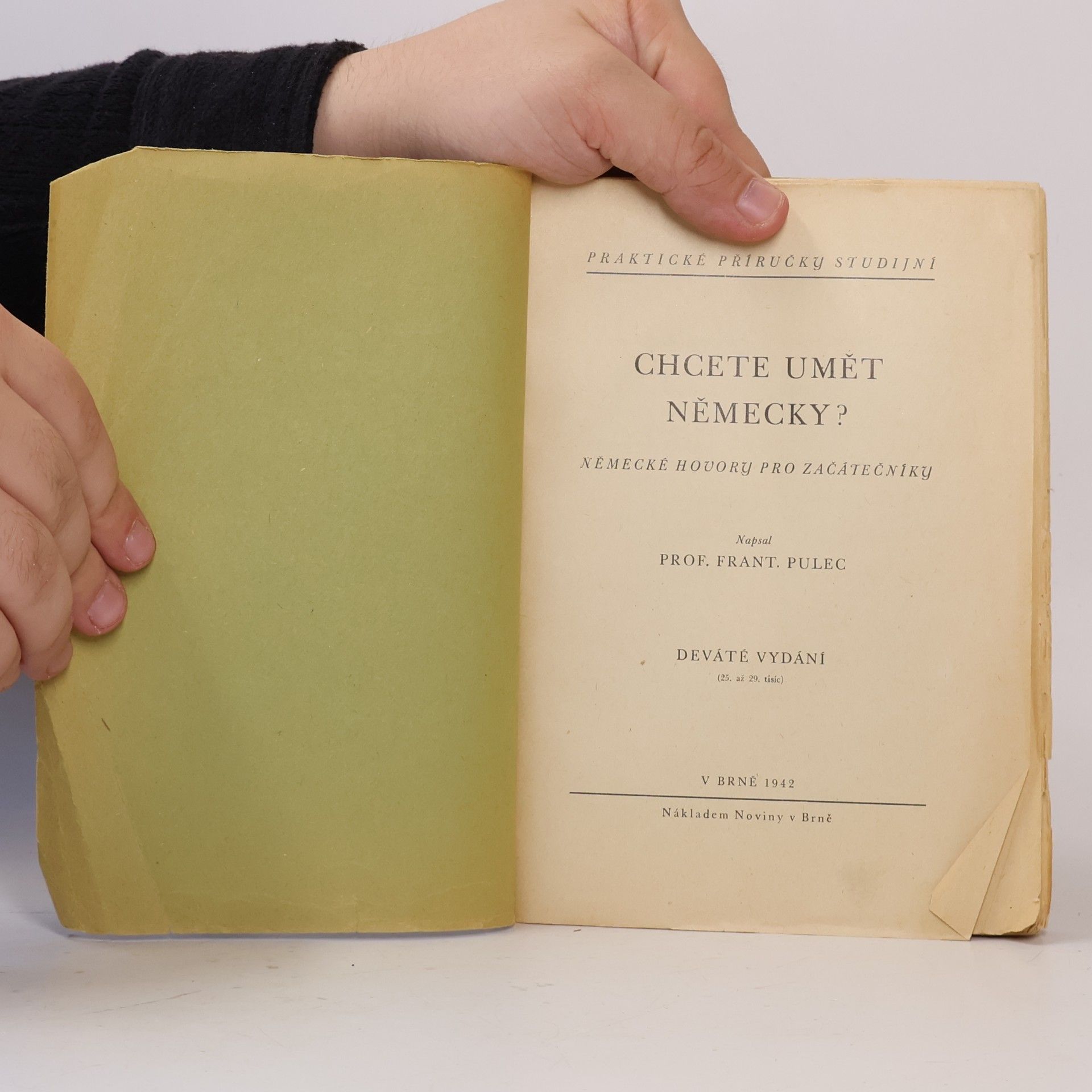 František Pulec Chcete umět německy? : Německé hovory pro začátečníky