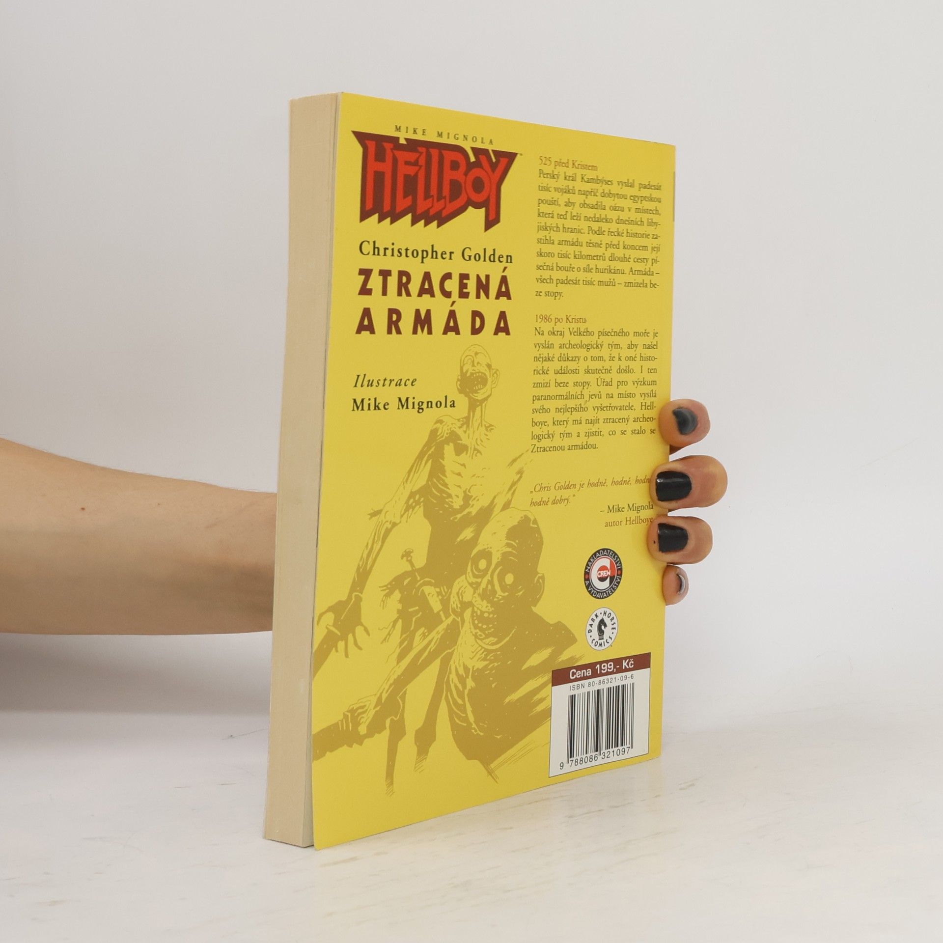 Christopher Golden Hellboy: Ztracená armáda