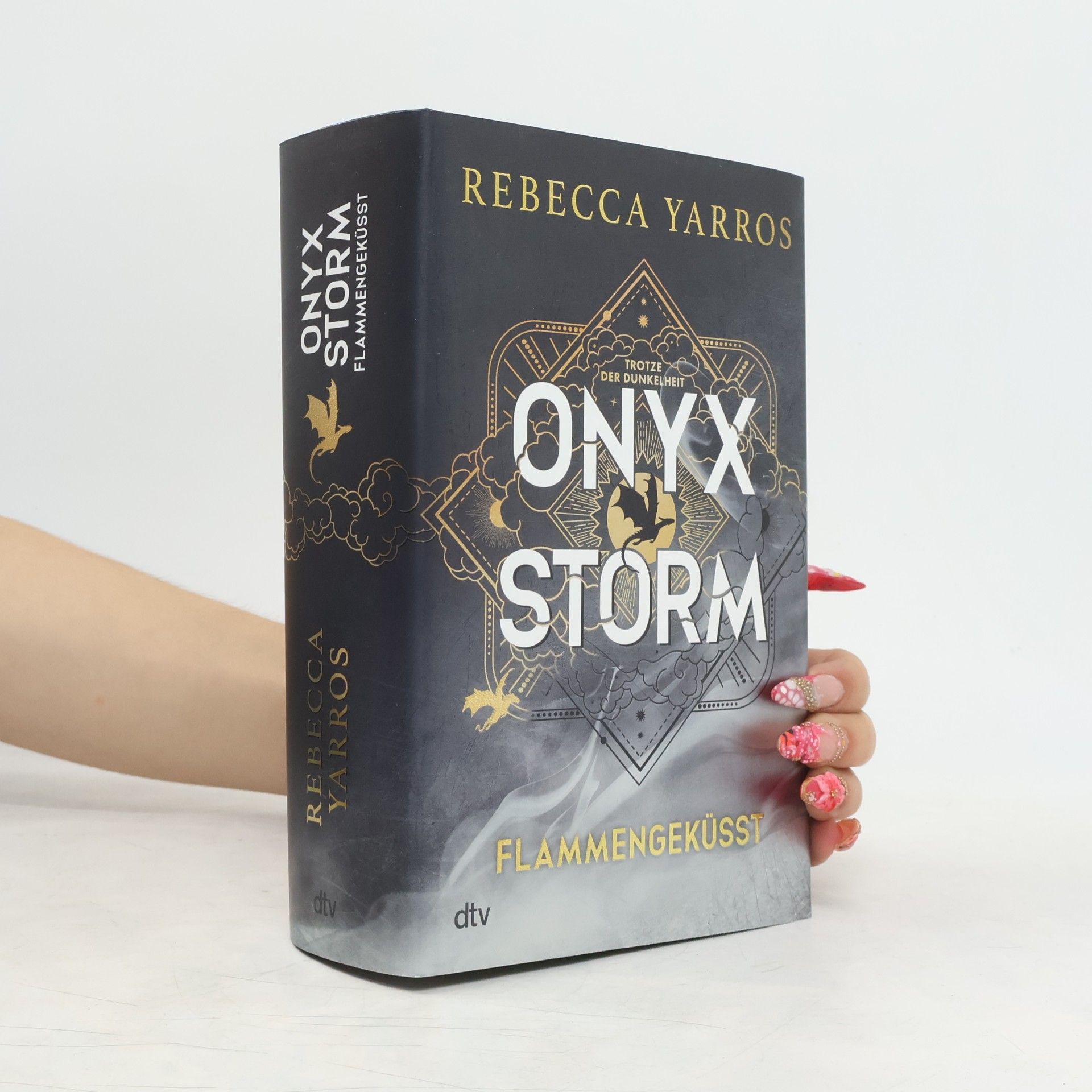 Rebecca Yarros Onyx Storm - Flammengeküsst - Deluxe-Ausgabe mit Farbschnitt