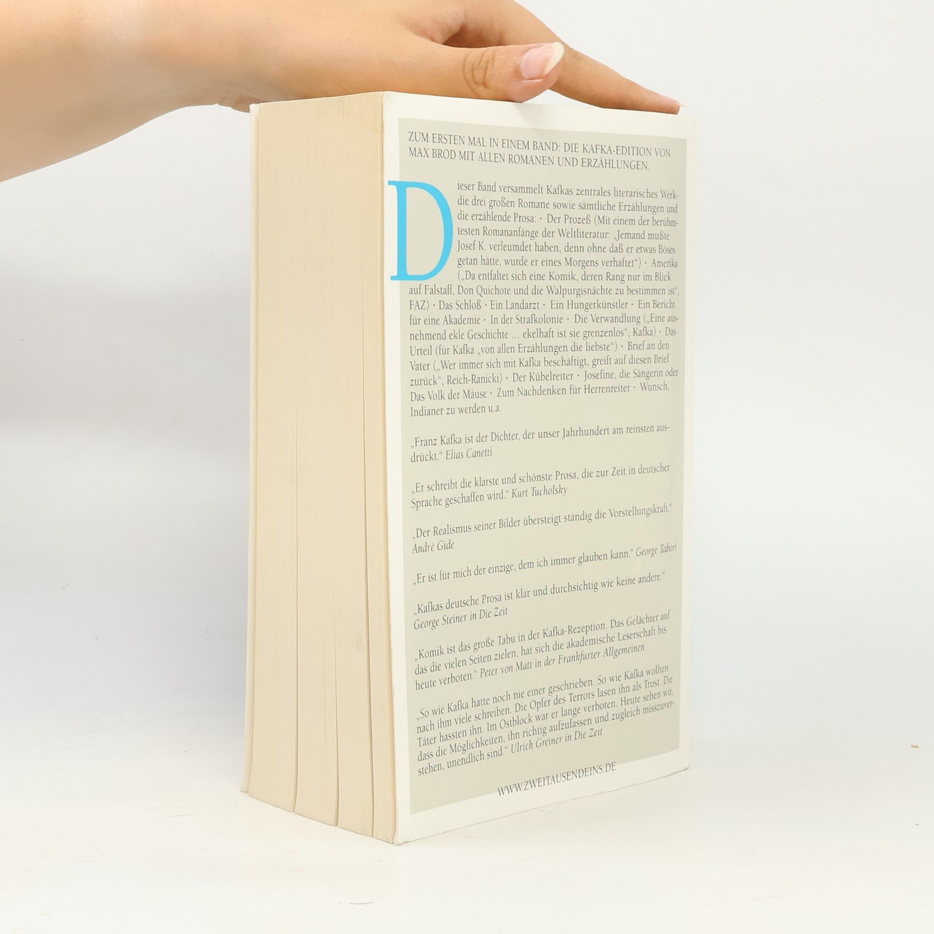 Franz Kafka Das Werk
