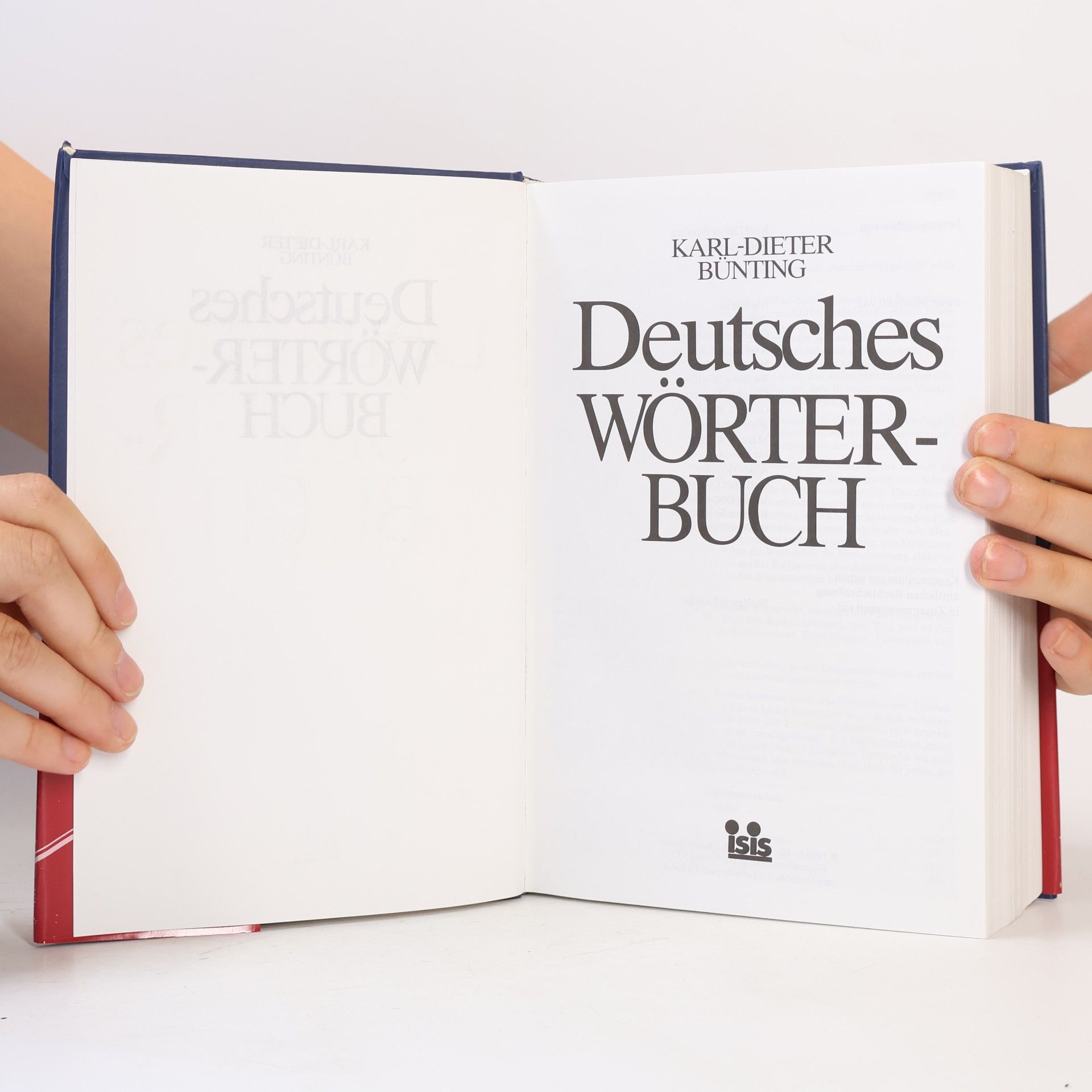 Karl-Dieter Bünting Deutsches Wörterbuch