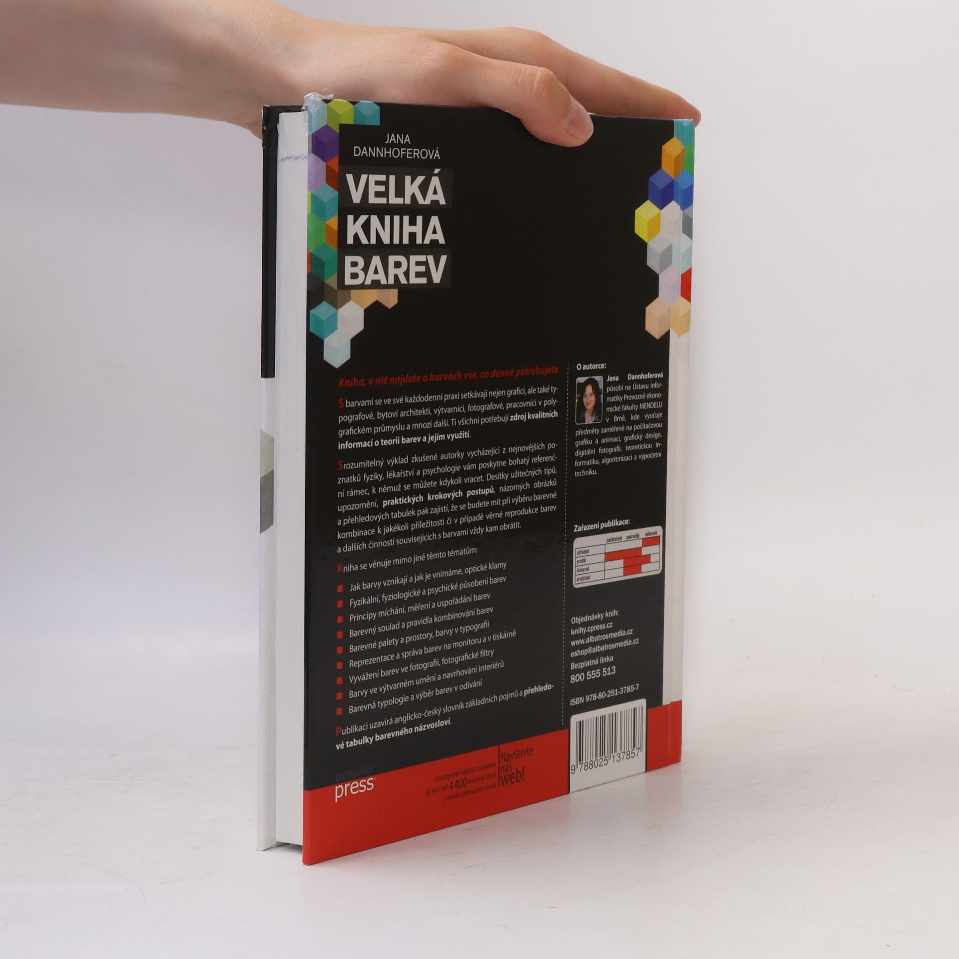 Jana Dannhoferová Velká kniha barev: Kompletní průvodce pro grafiky, fotografy a designéry