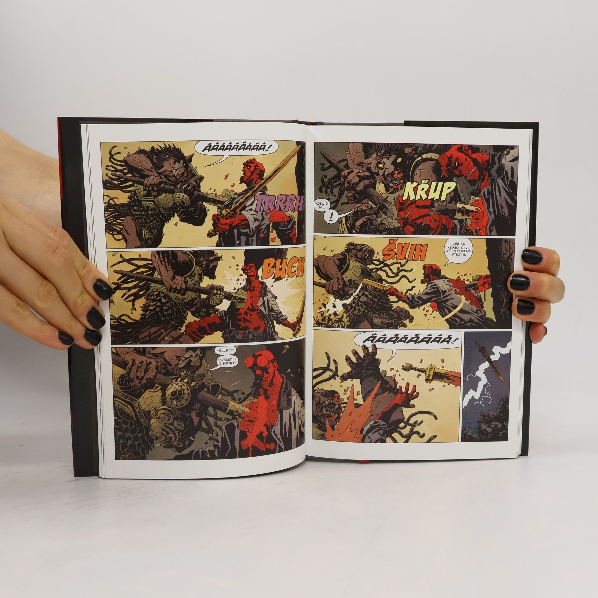 Mike Mignola Hellboy. Bouře a běsy