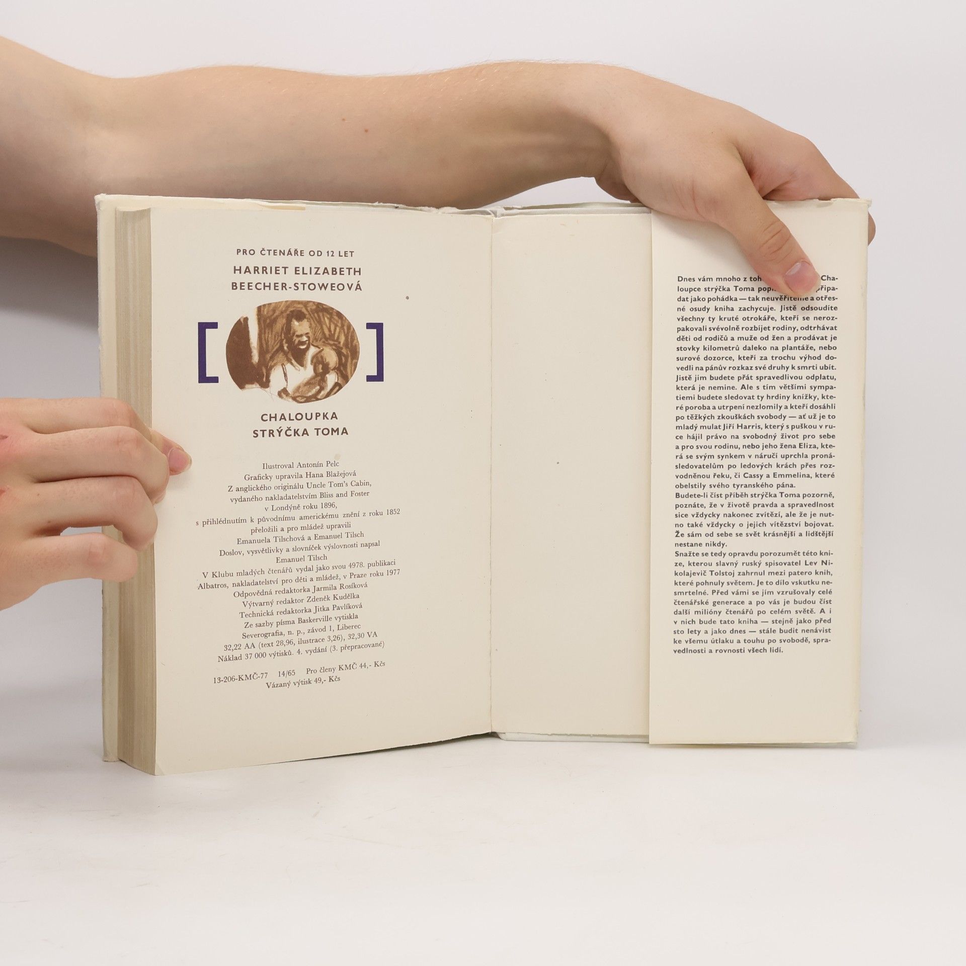 Harriet Beecher Stowe Chaloupka strýčka Toma
