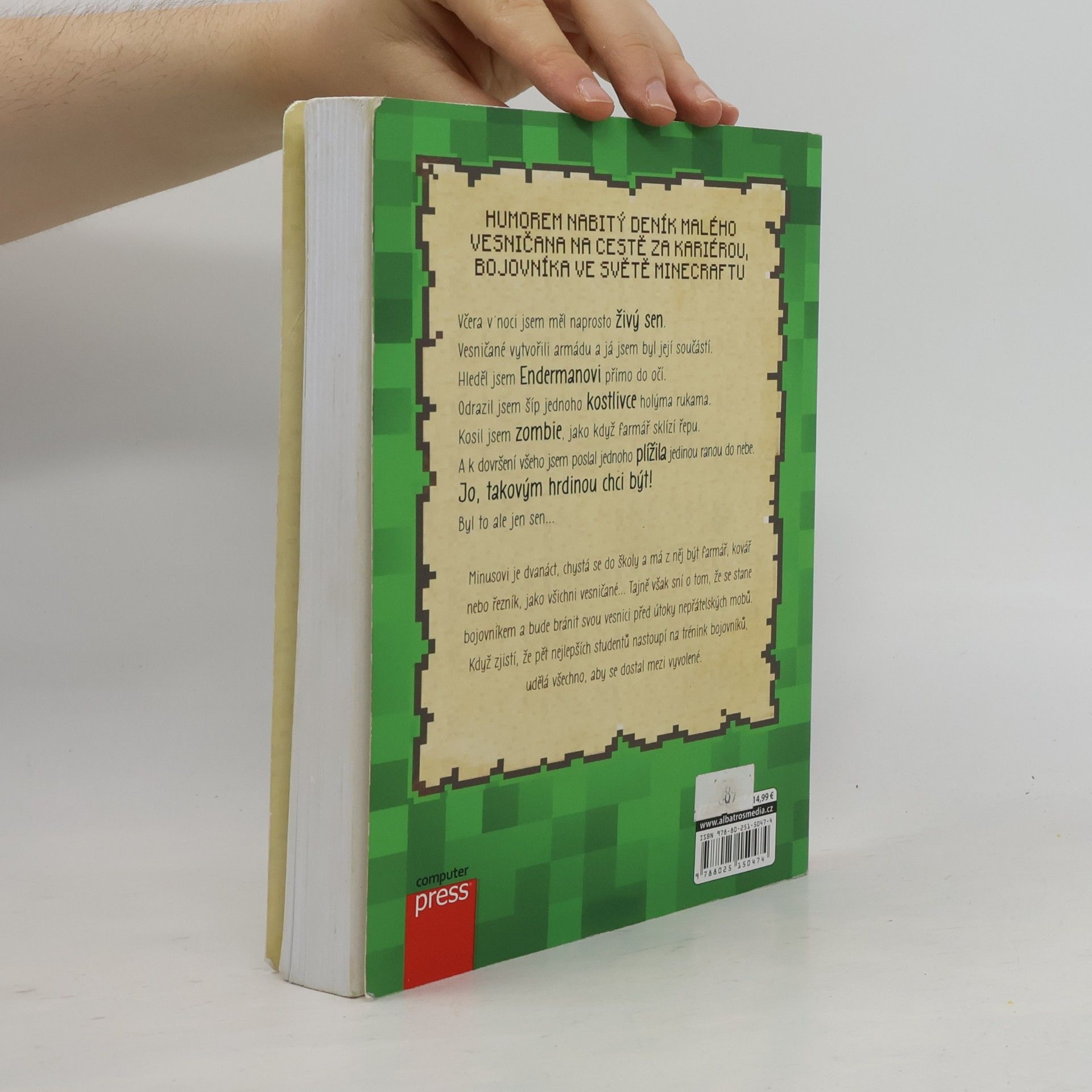 Barbora Antonová Deník malého Minecrafťáka