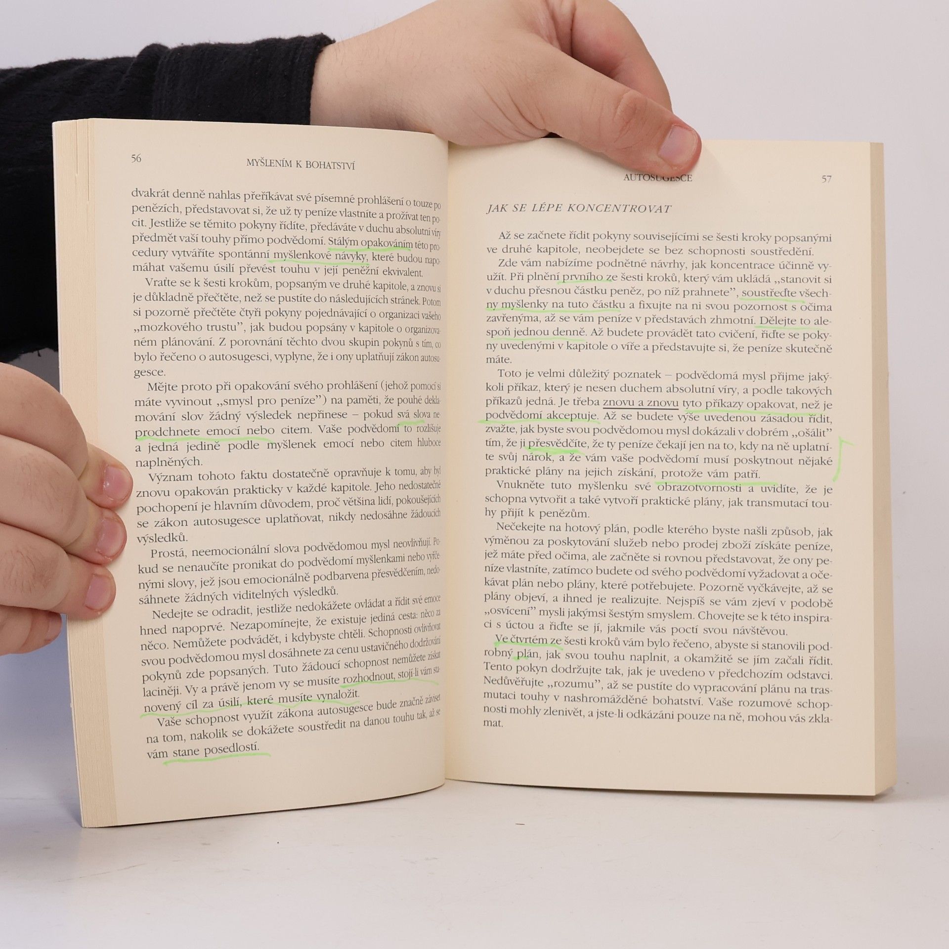 Napoleon Hill Myšlením k bohatství