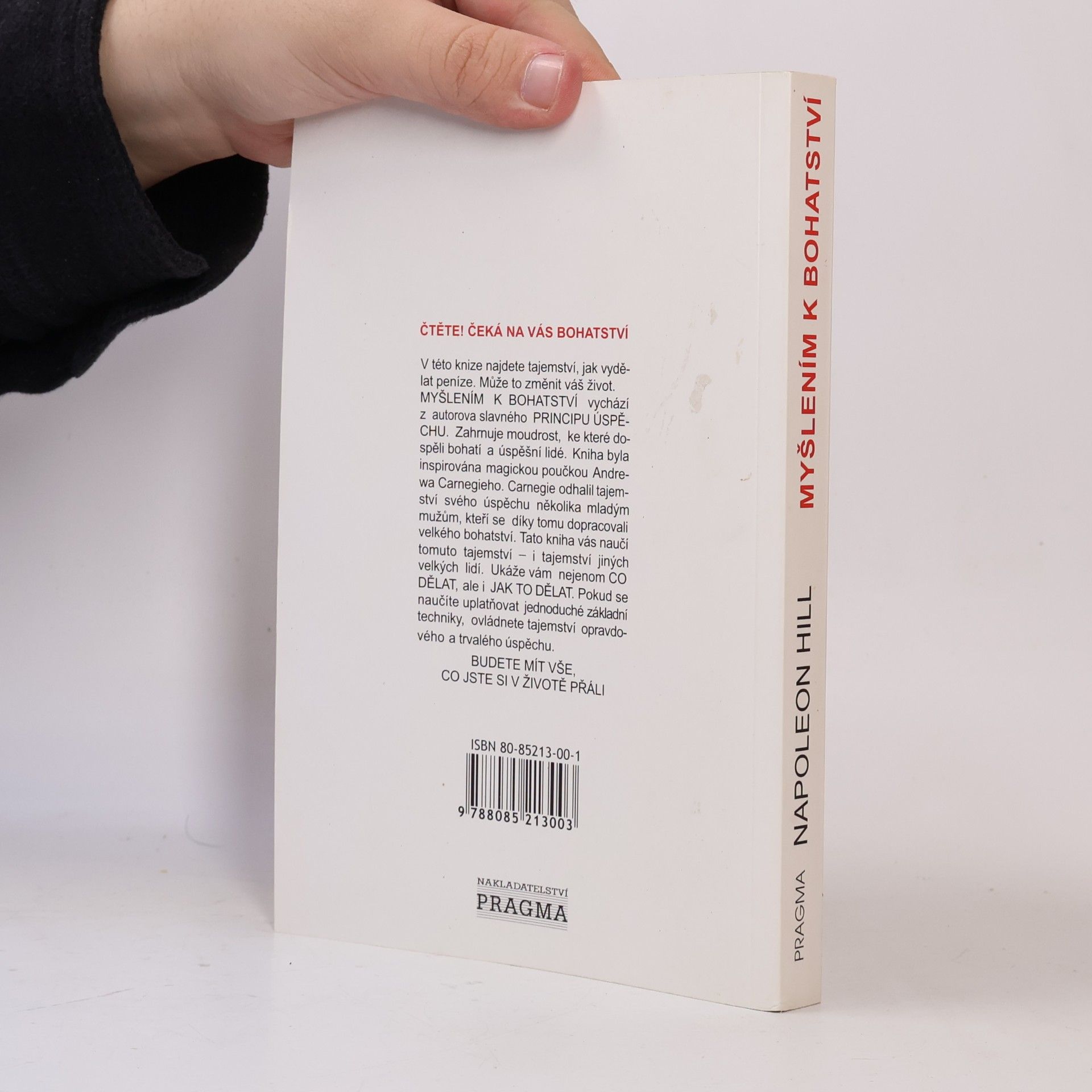 Napoleon Hill Myšlením k bohatství