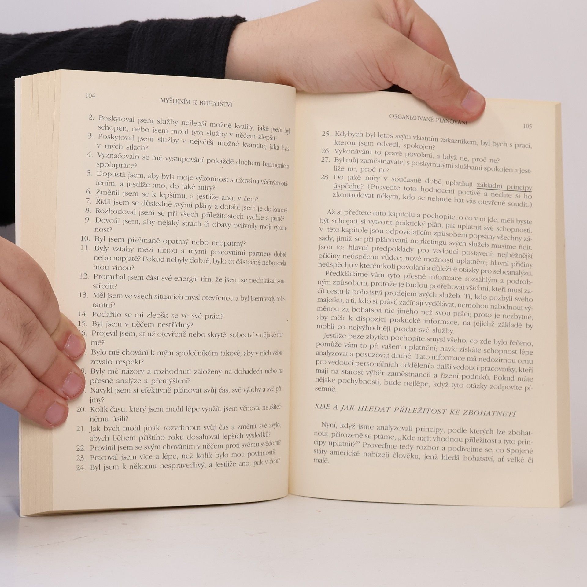 Napoleon Hill Myšlením k bohatství