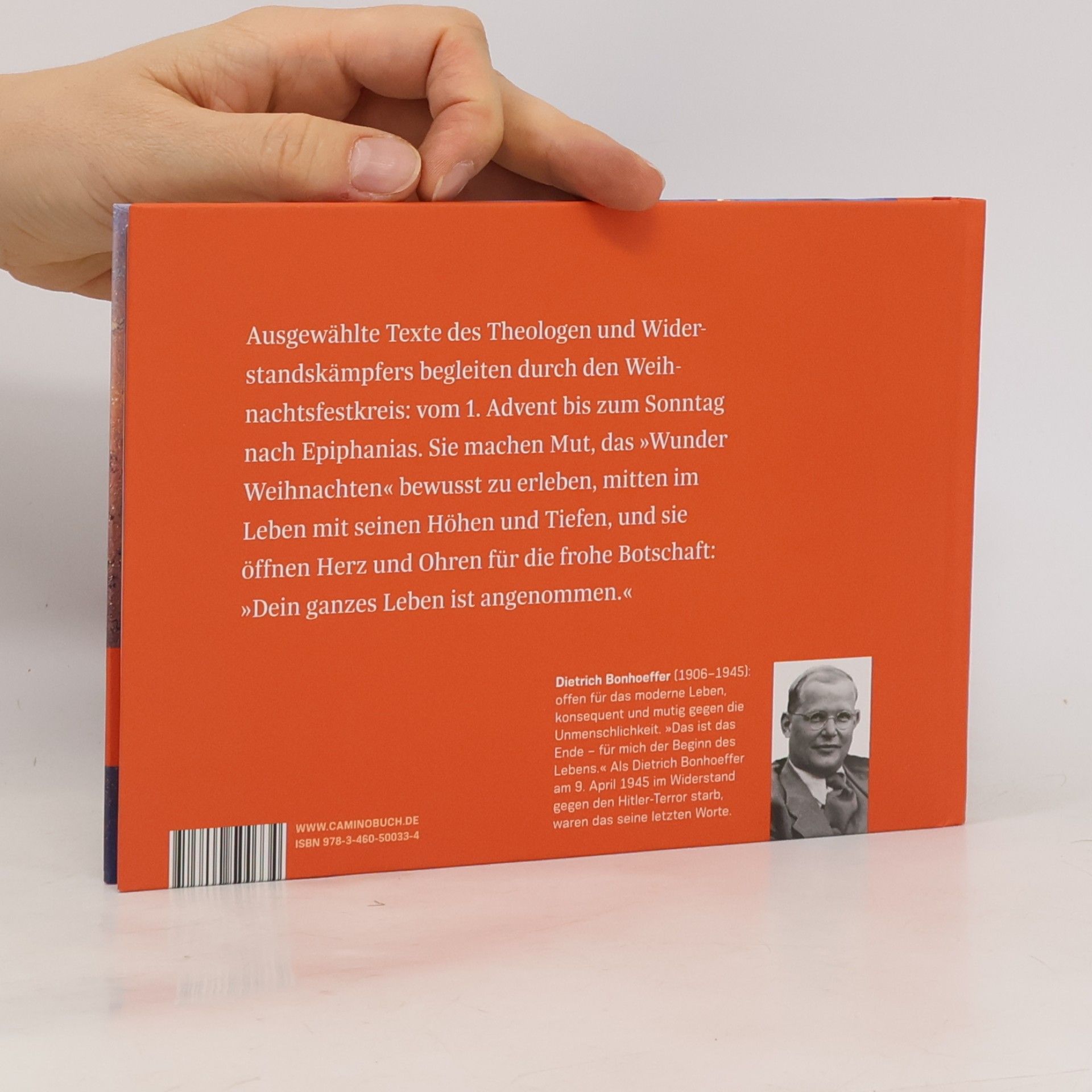 Dietrich Bonhoeffer Die Advents- und Weihnachtszeit mit Dietrich Bonhoeffer
