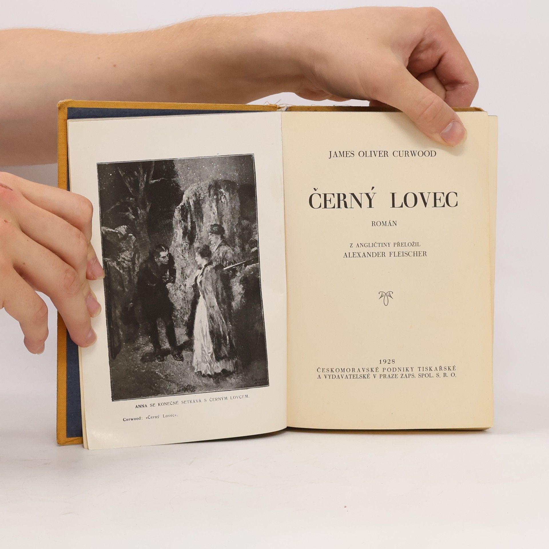 James Oliver Curwood Černý lovec