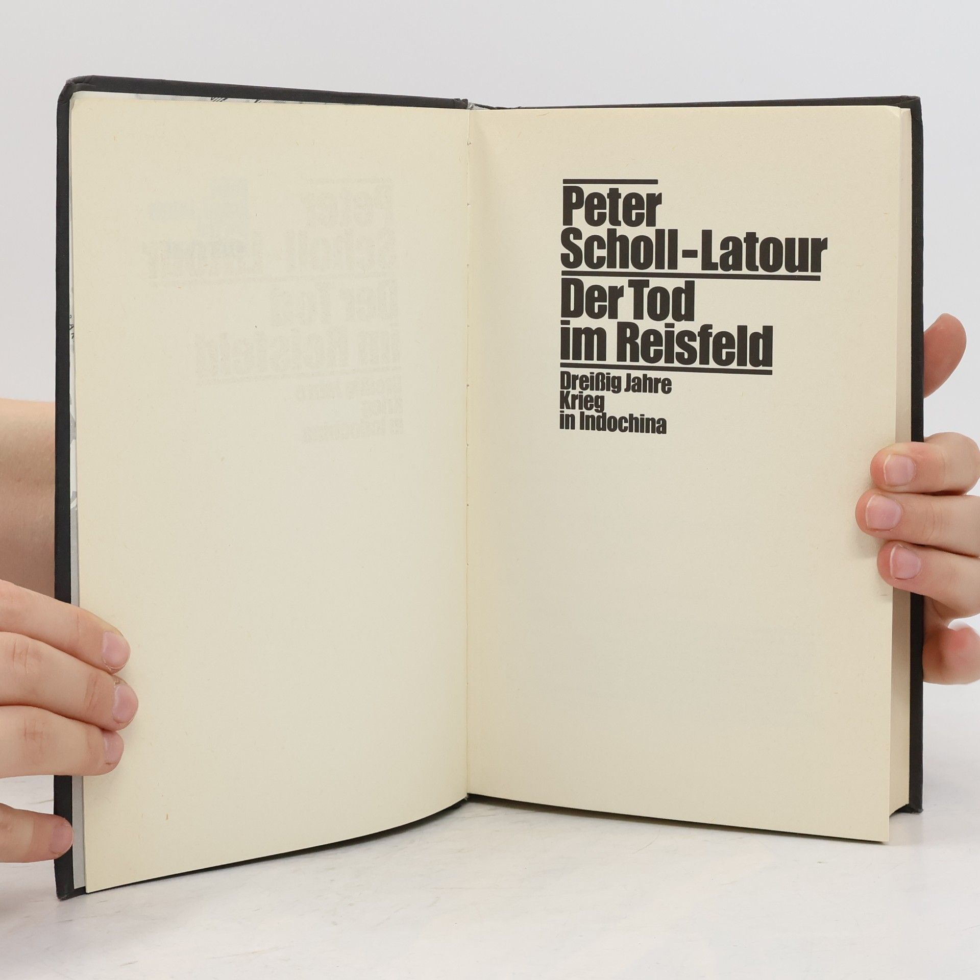 Peter Scholl-Latour Der Tod im Reisfeld