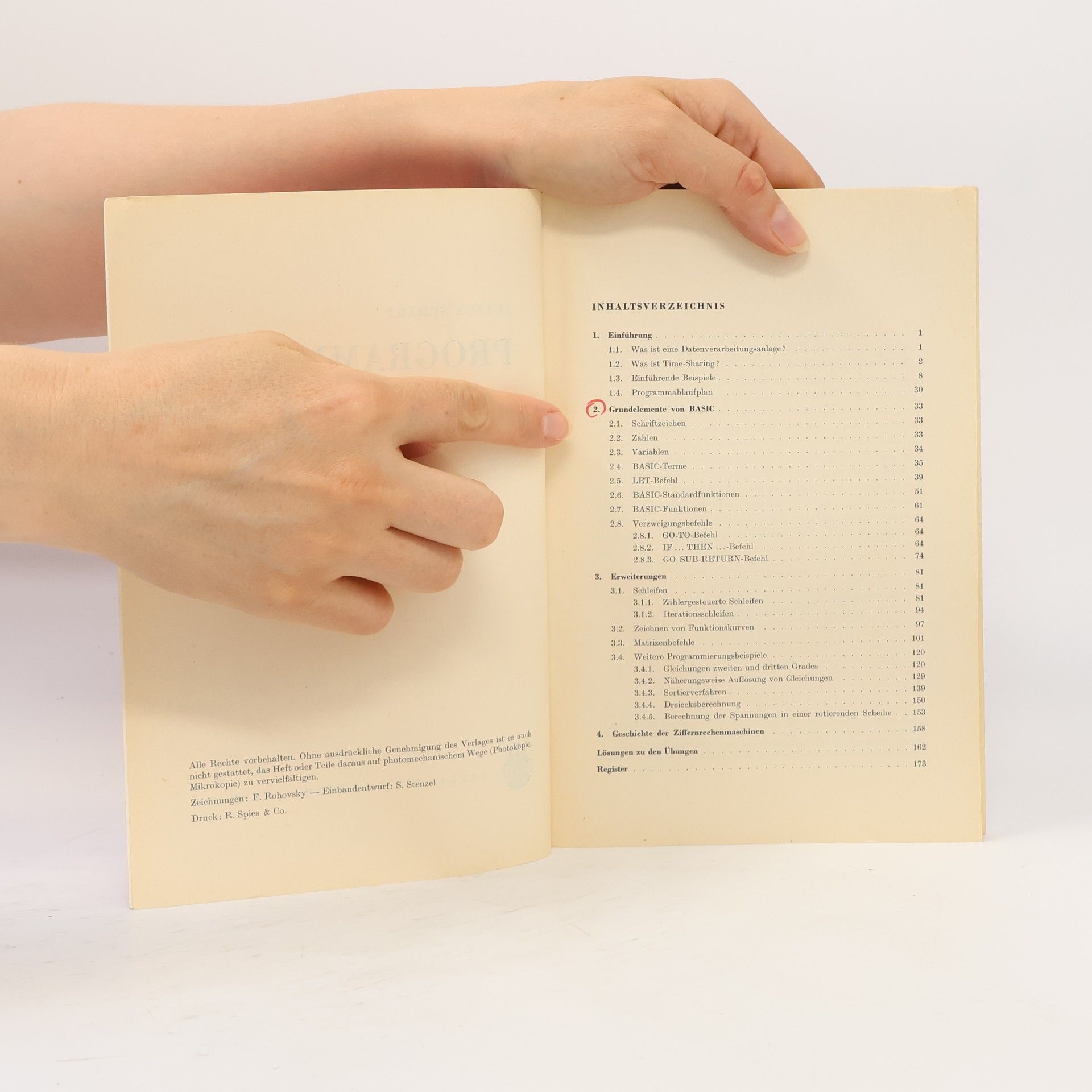 Franz Blaha Programmieren. Licht und Schnell erlernbar