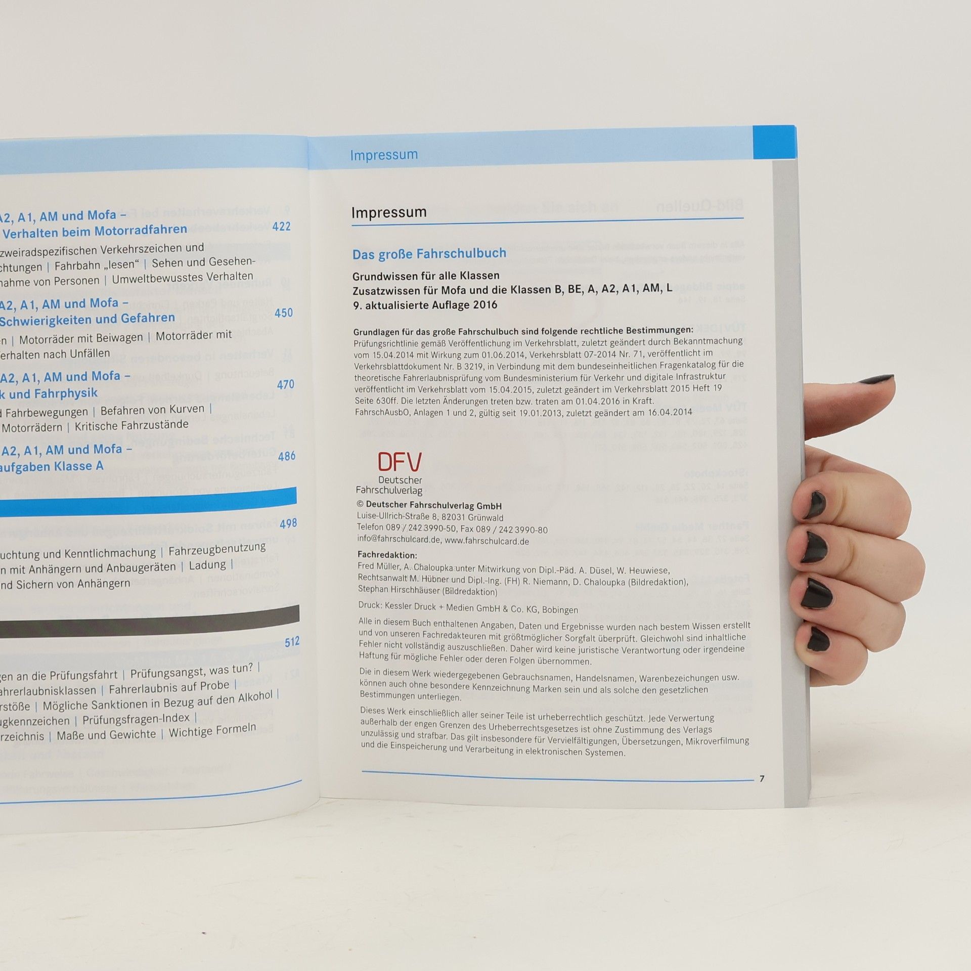 Autorenkollektiv Das große Fahrschulbuch