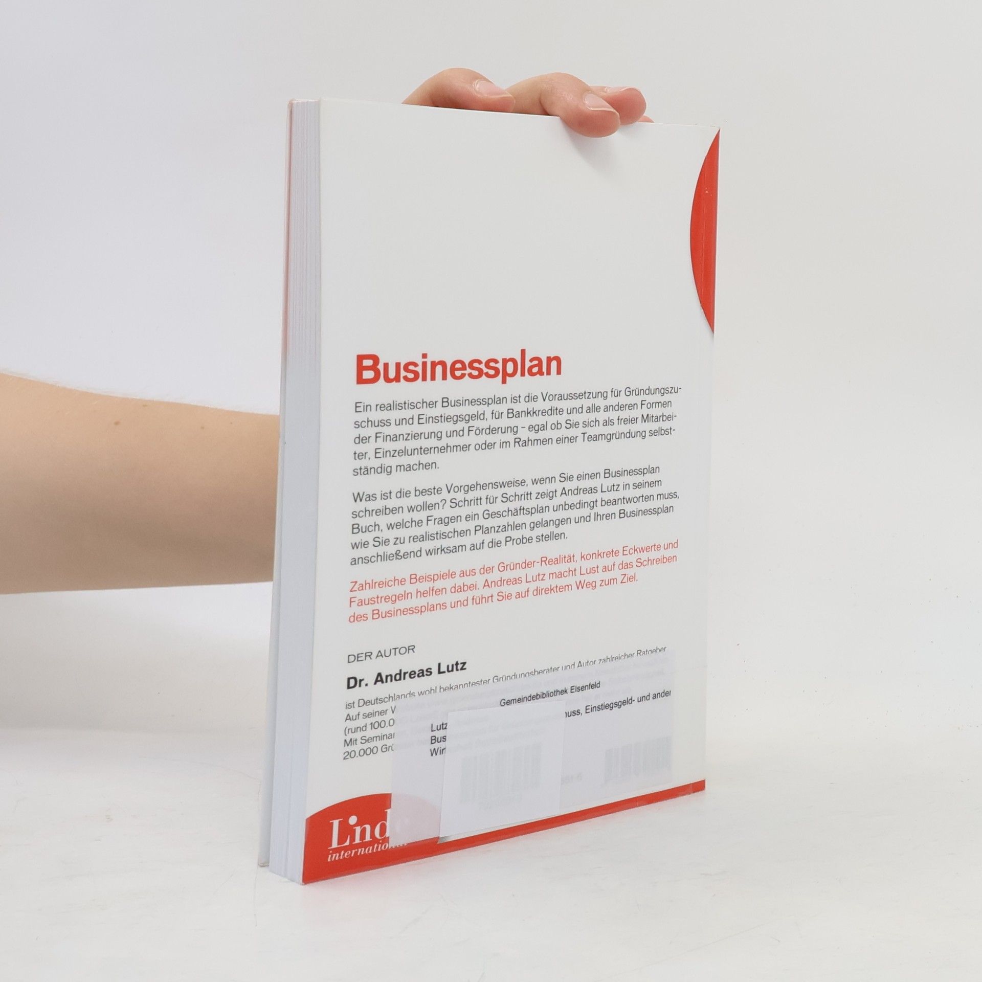 Andreas Lutz Businessplan