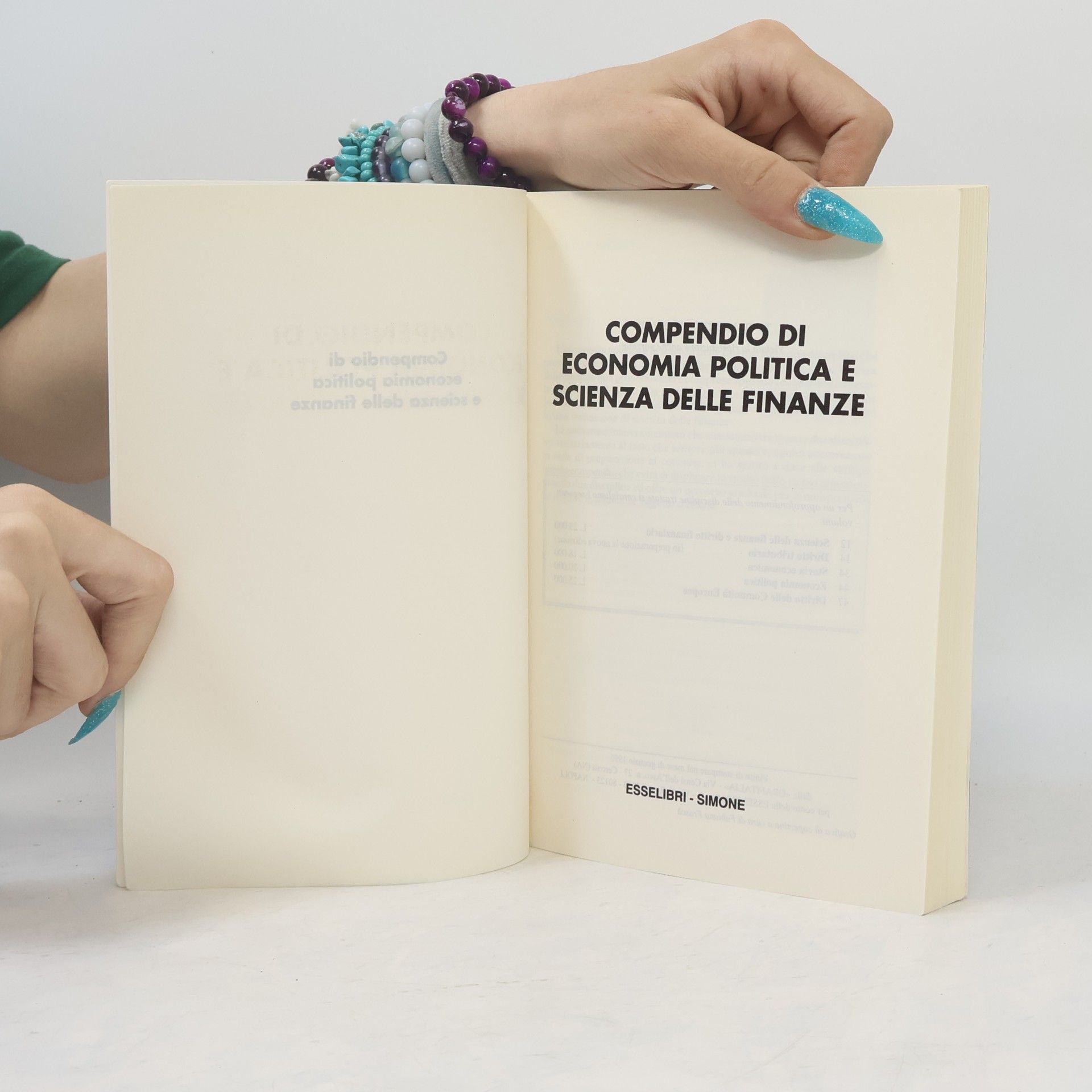 Serie Manuali Giuridico-Economici - 44/3: Compendio di economia politica e scienza delle finanze