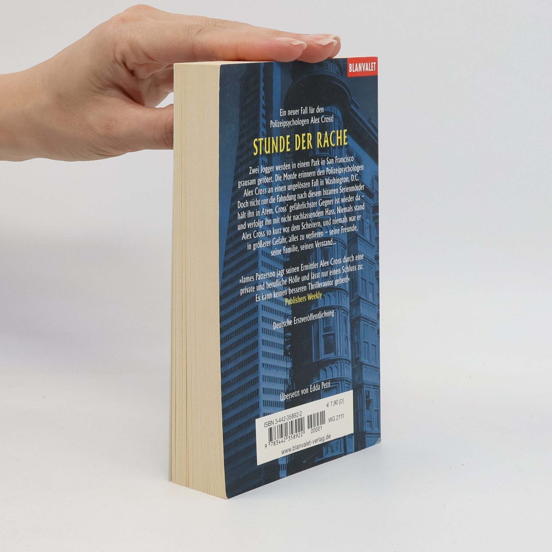 James Patterson Stunde der Rache