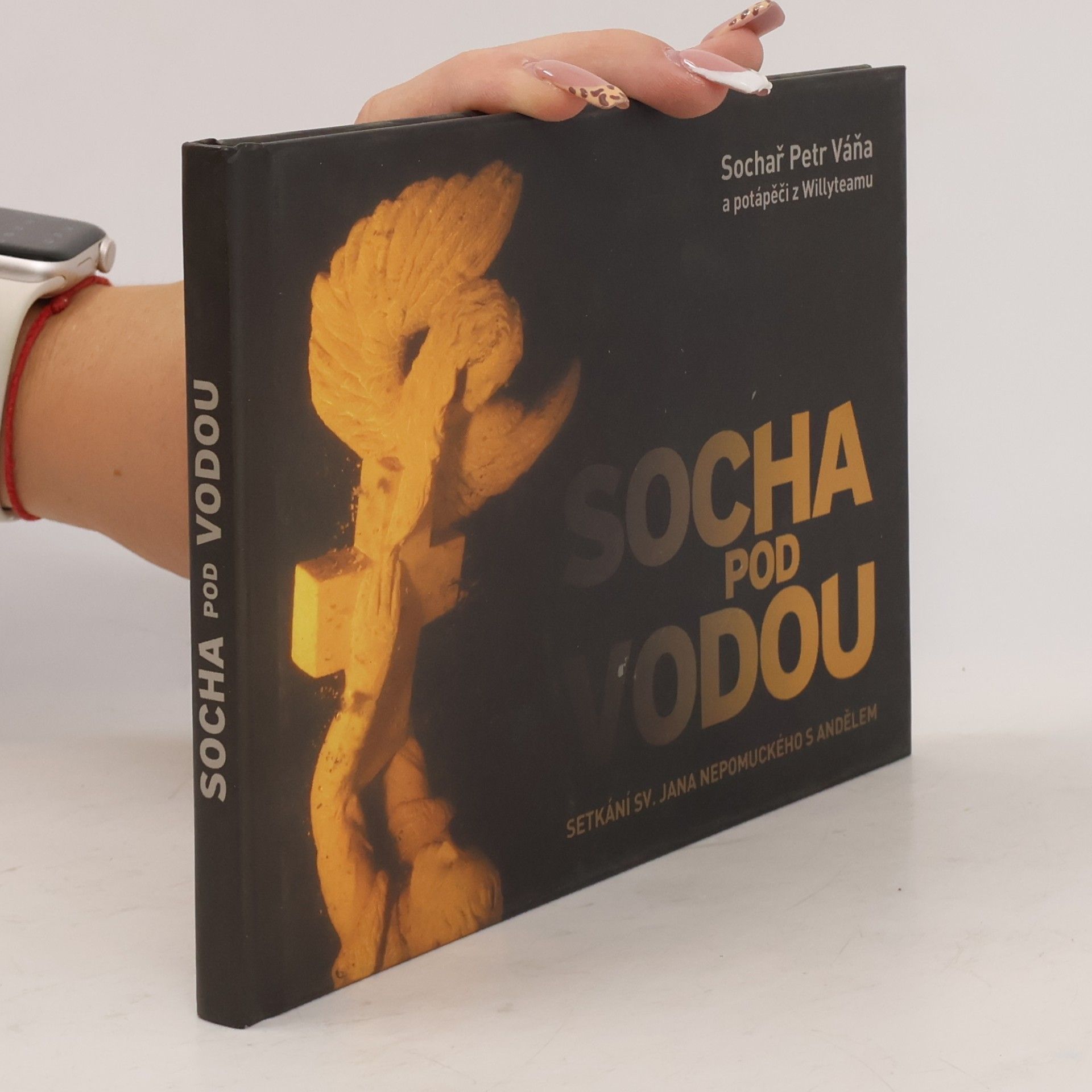Socha pod vodou : setkání sv. Jana Nepomuckého s andělem