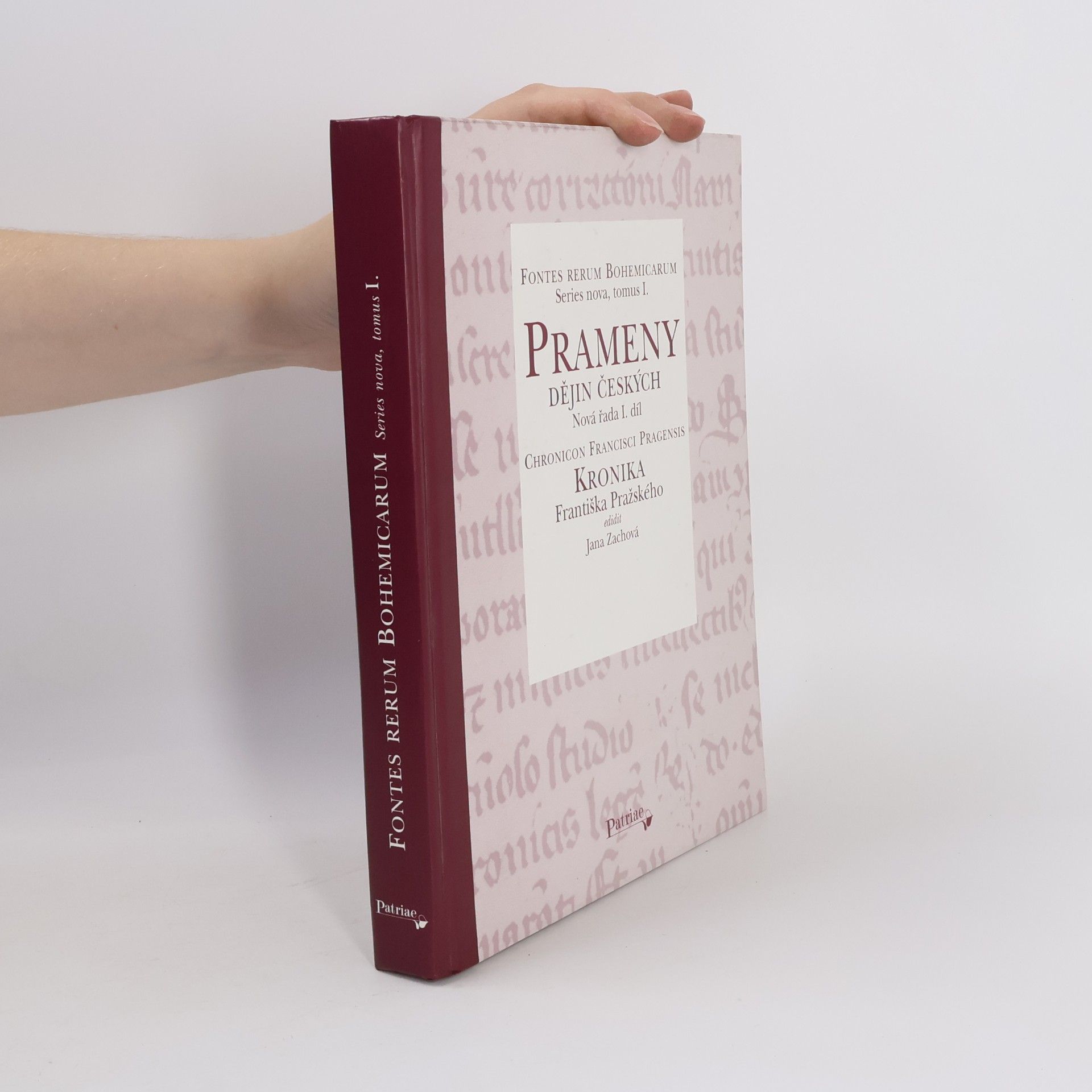 František Pražský Fontes rerum Bohemicarum, Prameny dějin českých
