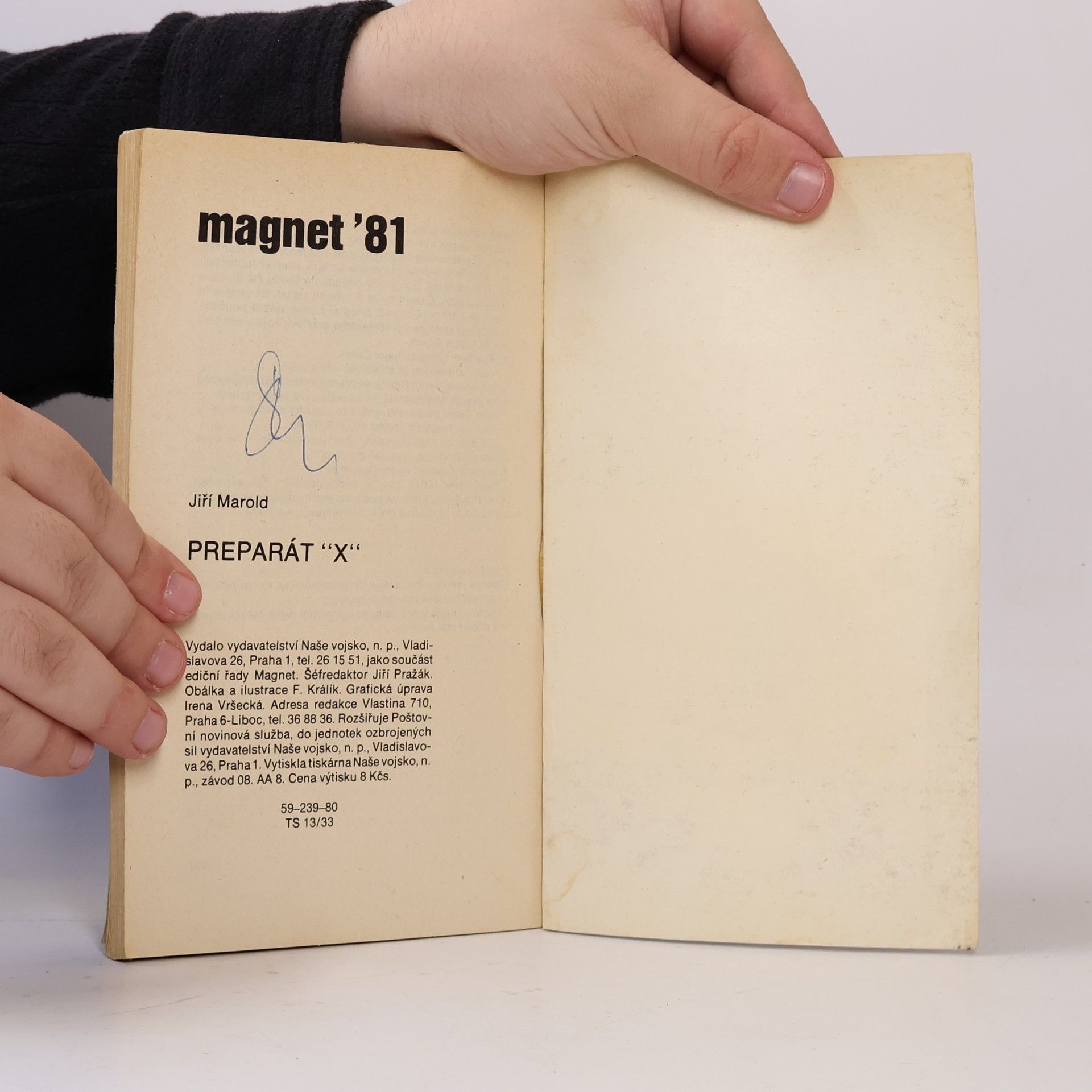 Jiří Marold Preparát "X"