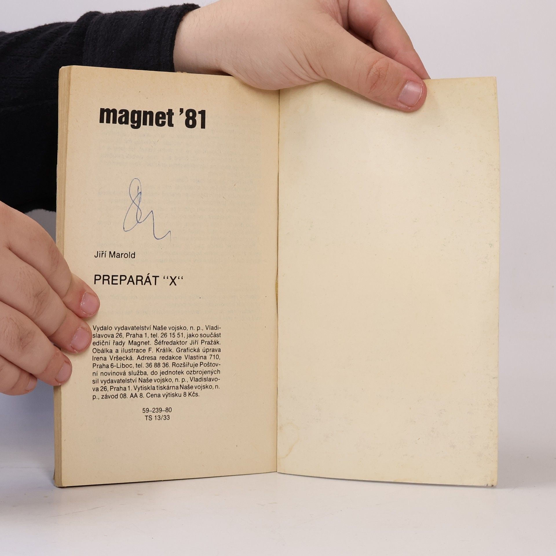Jiří Marold Preparát "X"