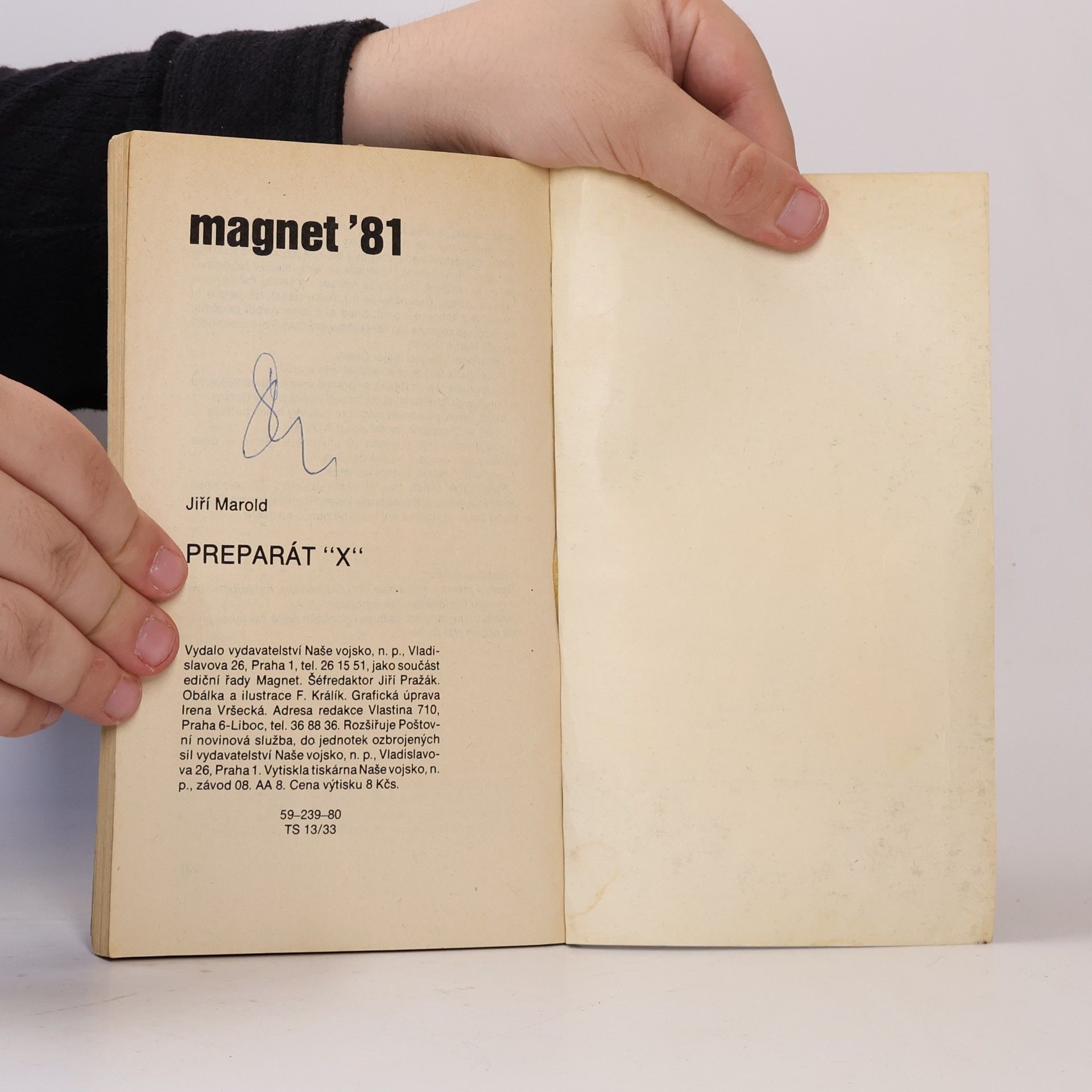 Jiří Marold Preparát "X"