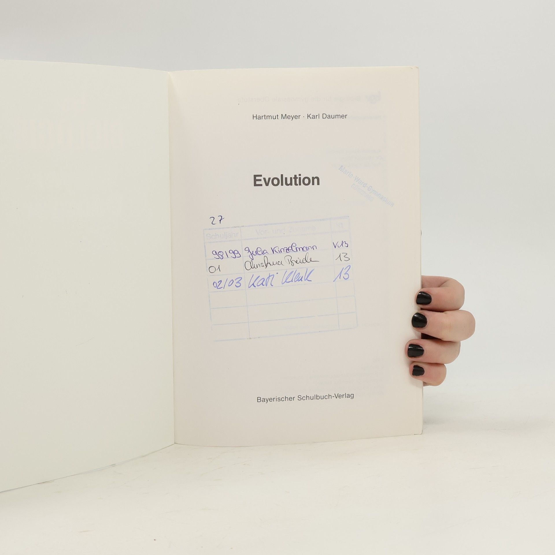 Karl Daumer Evolution