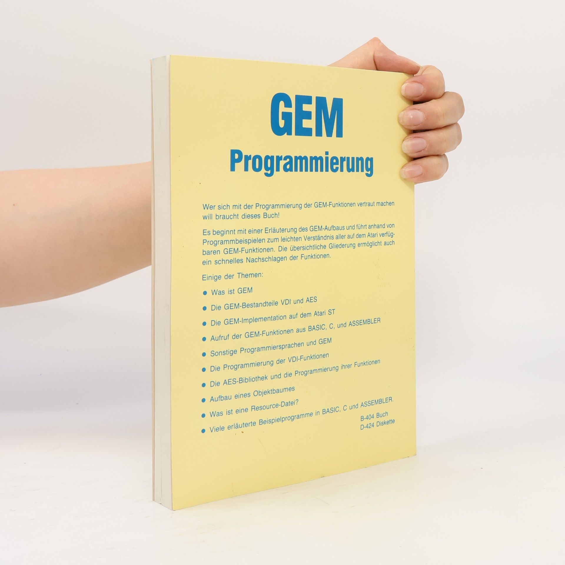 Jörg-Wilhelm Oestmann GEM Programmierung