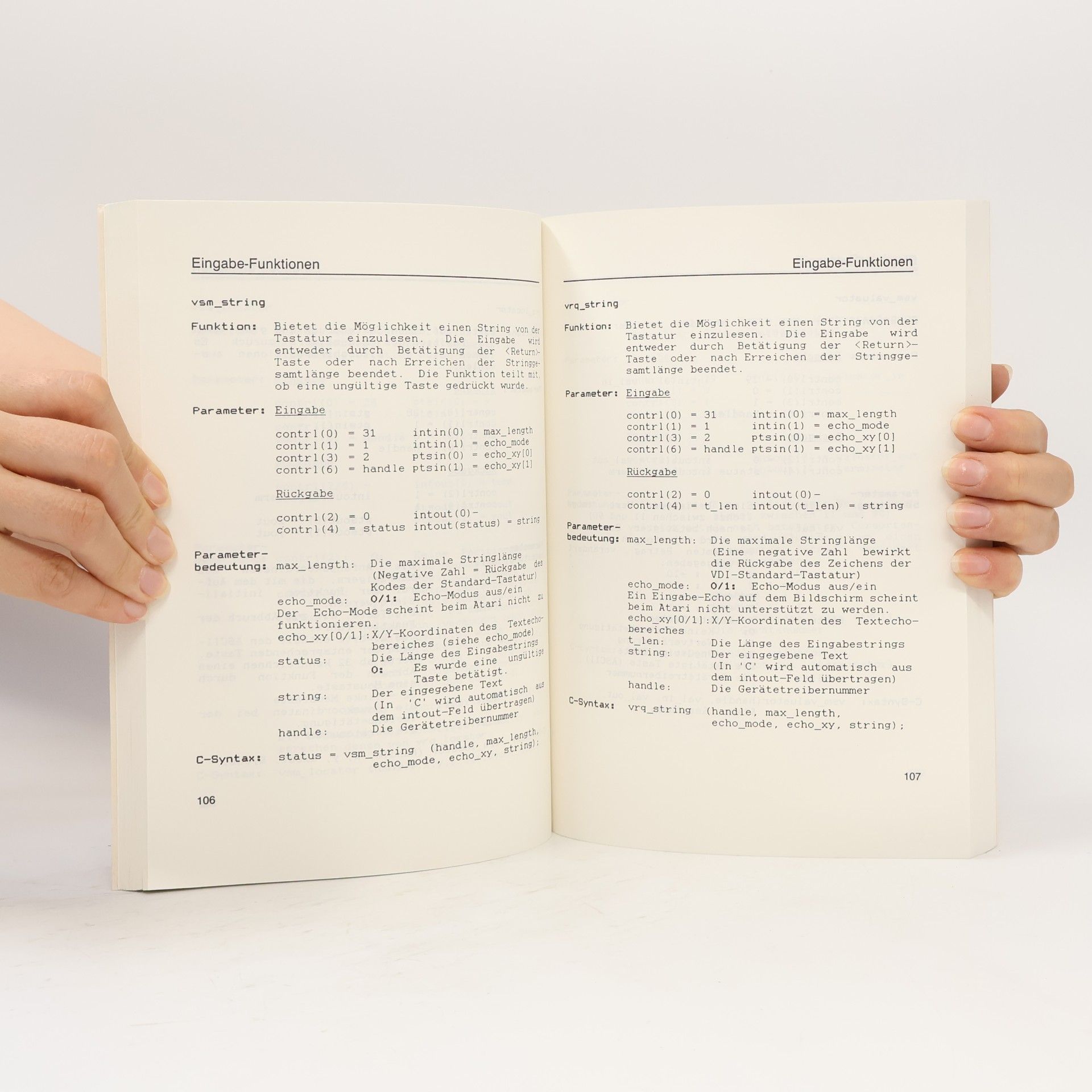 Jörg-Wilhelm Oestmann GEM Programmierung