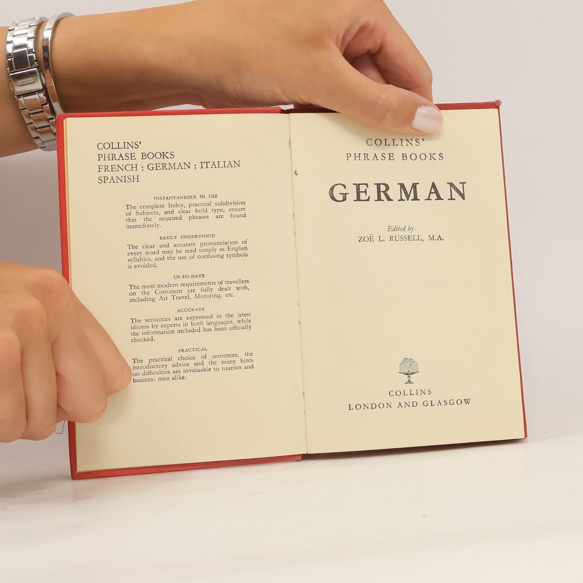 Kolektiv autorů Collins Phrase Books. German