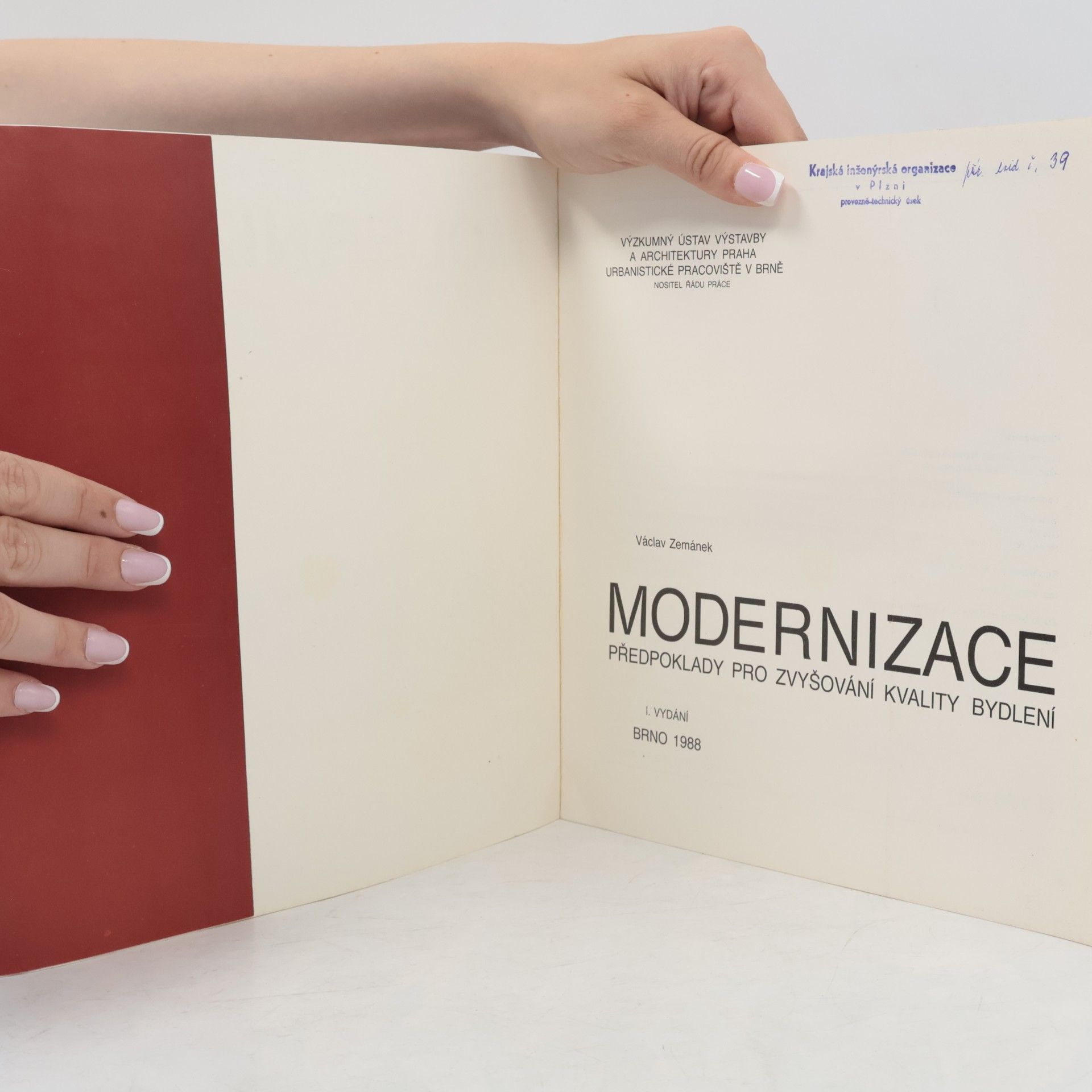 Václav Zemánek Modernizace: Předpoklady pro zvyšování kvality bydlení