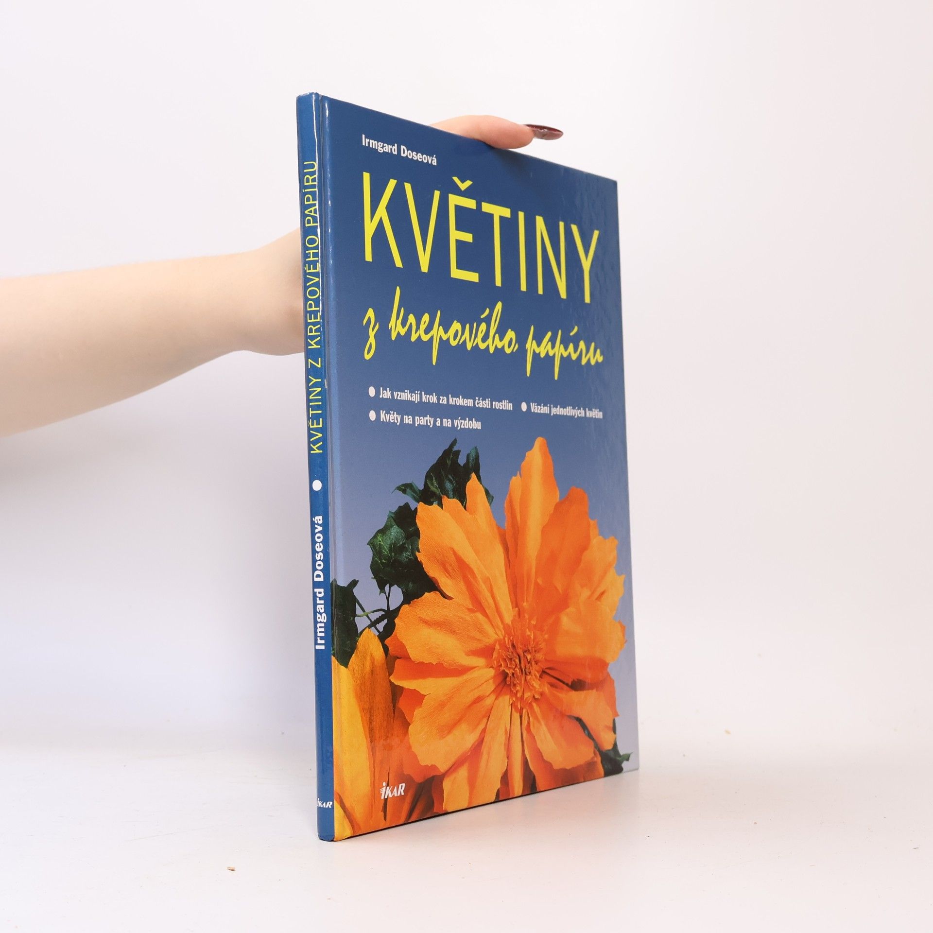 Irmgard Dose Květiny z krepového papíru