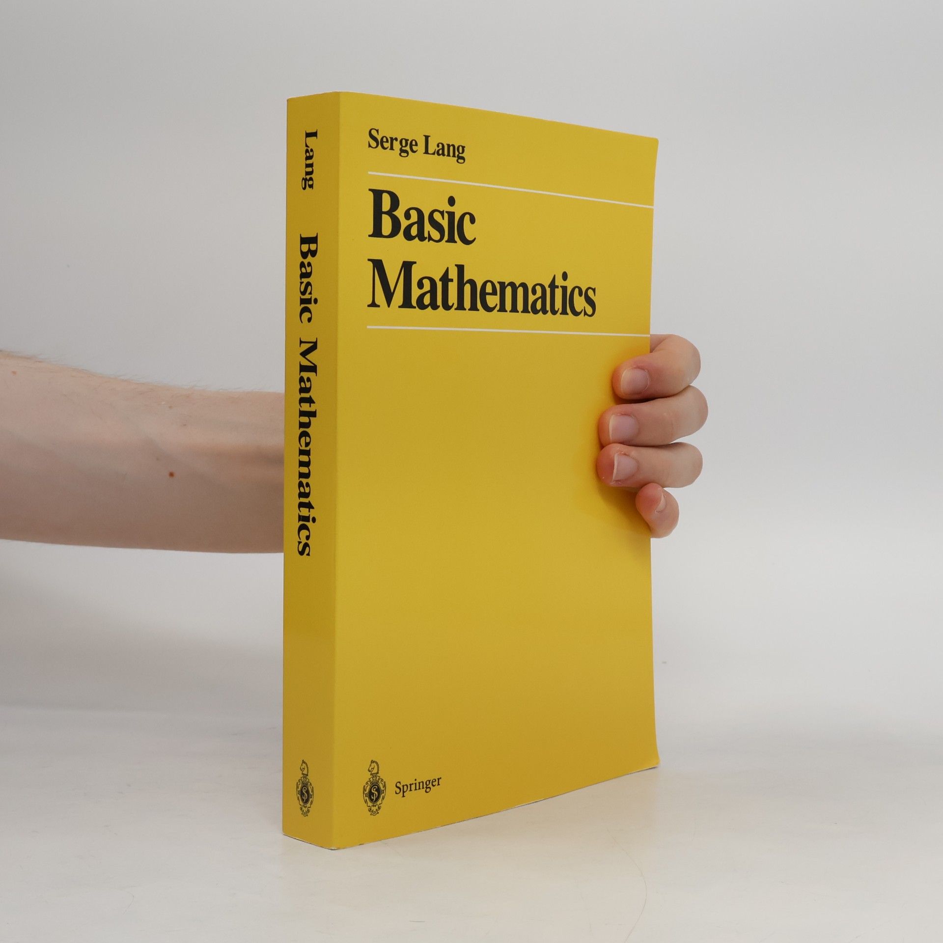 Serge Lang Basic Mathematics