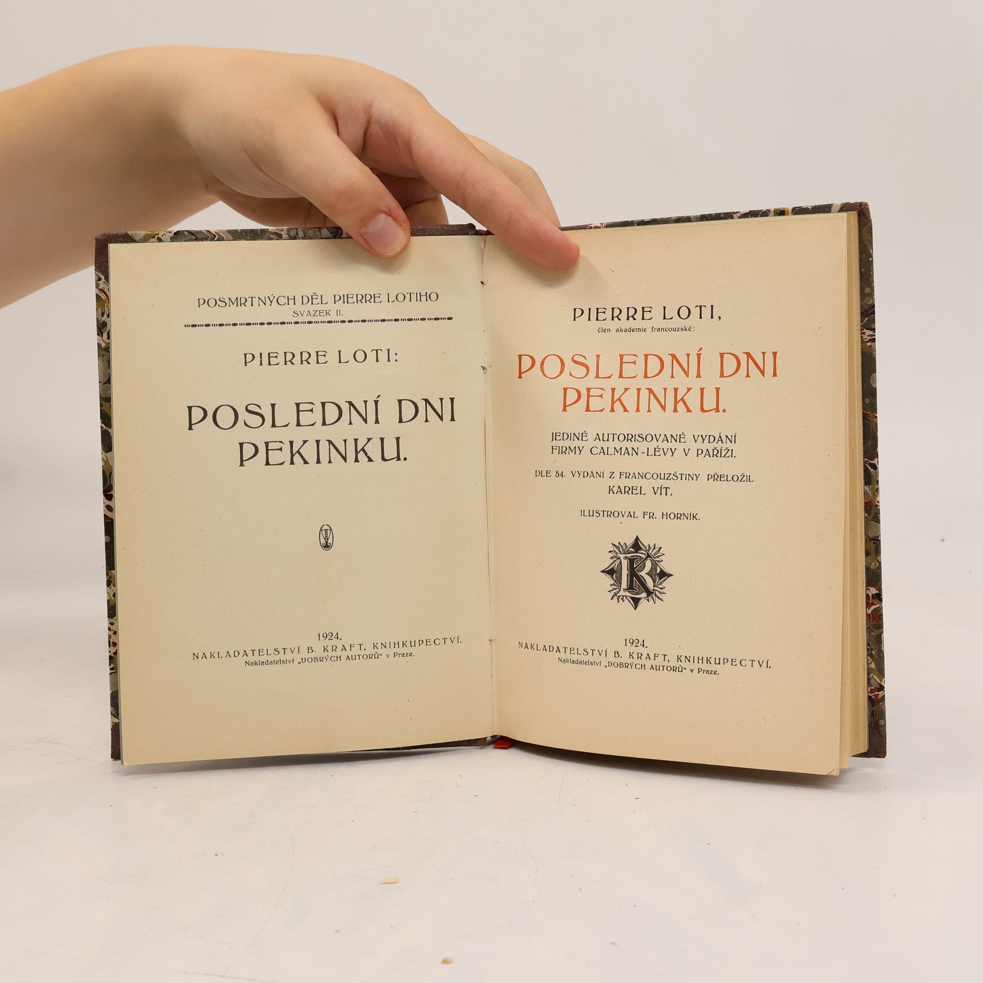 Pierre Loti Poslední dni Pekinku