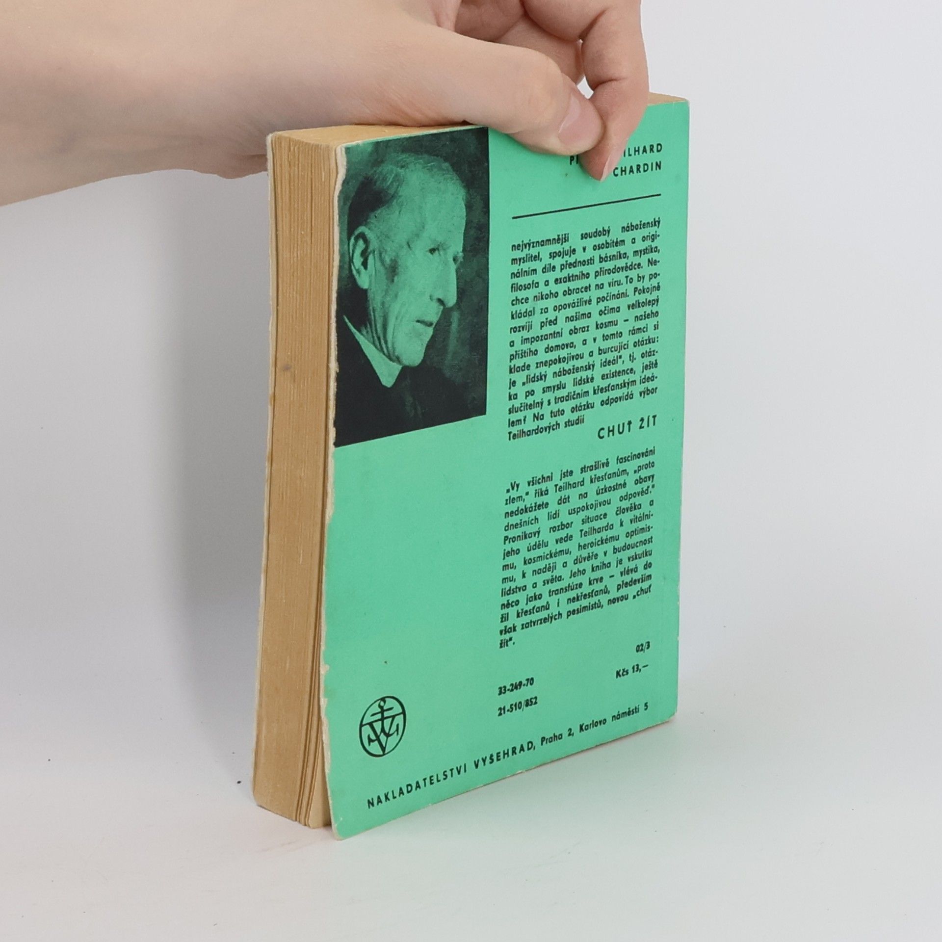 Pierre Teilhard de Chardin Chuť žít