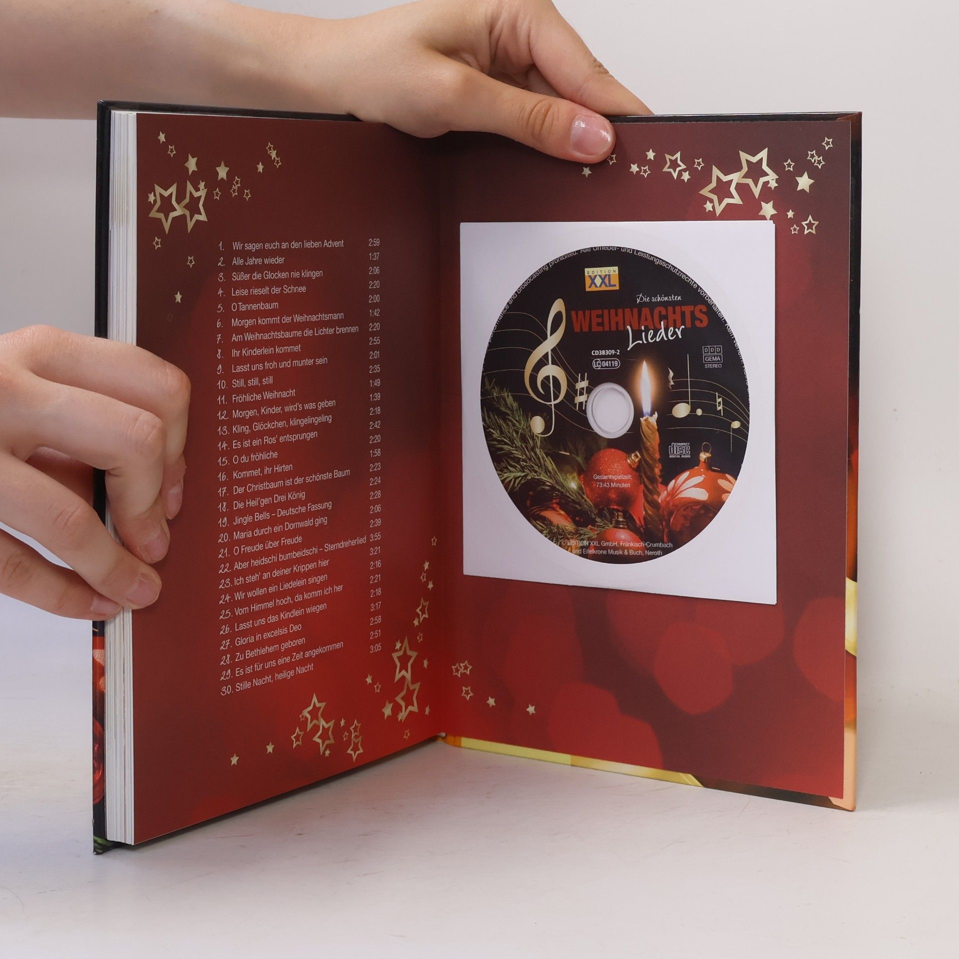 Kolektiv autorů Die schönsten Weihnachtslieder, m. 1 Audio-CD.