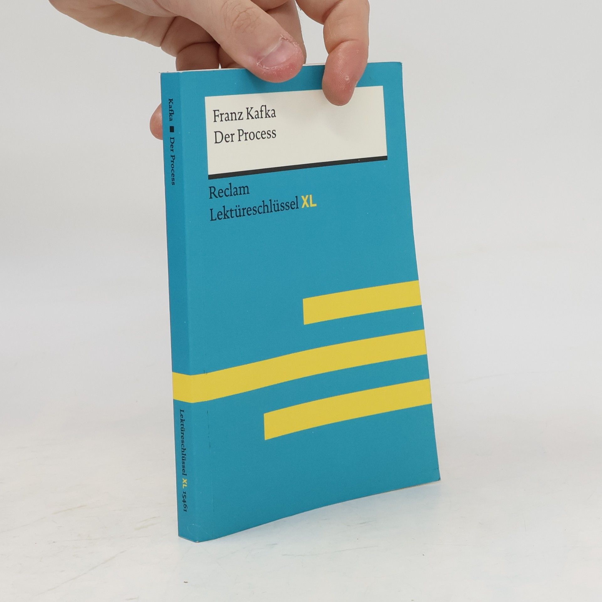 Marisa Quilitz Reclam Lektüreschlüssel XL: Der Process von Franz Kafka