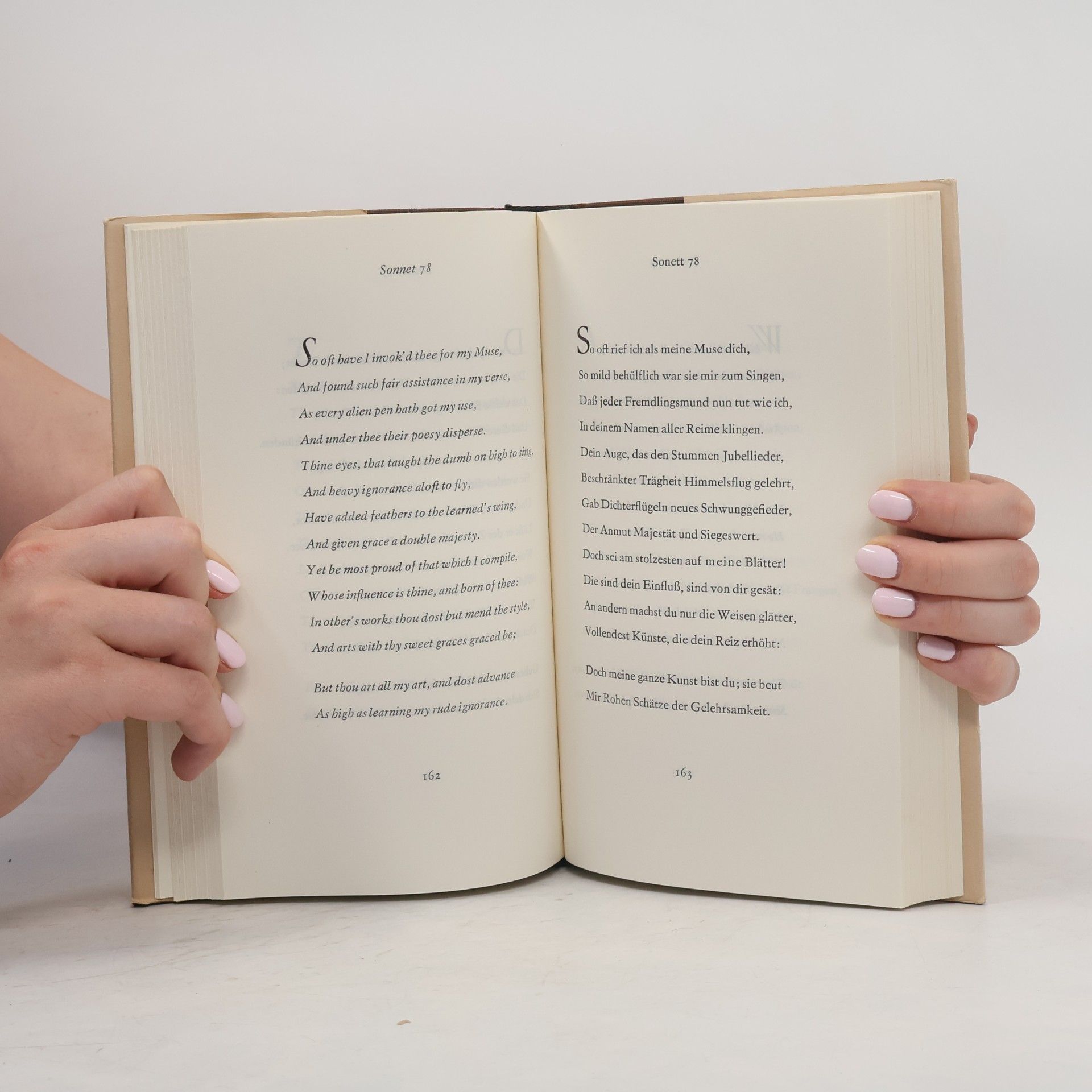 William Shakespeare Sonette. Engl.-Dtsch. Mit e. Nachw. v. Anselm Schlösser