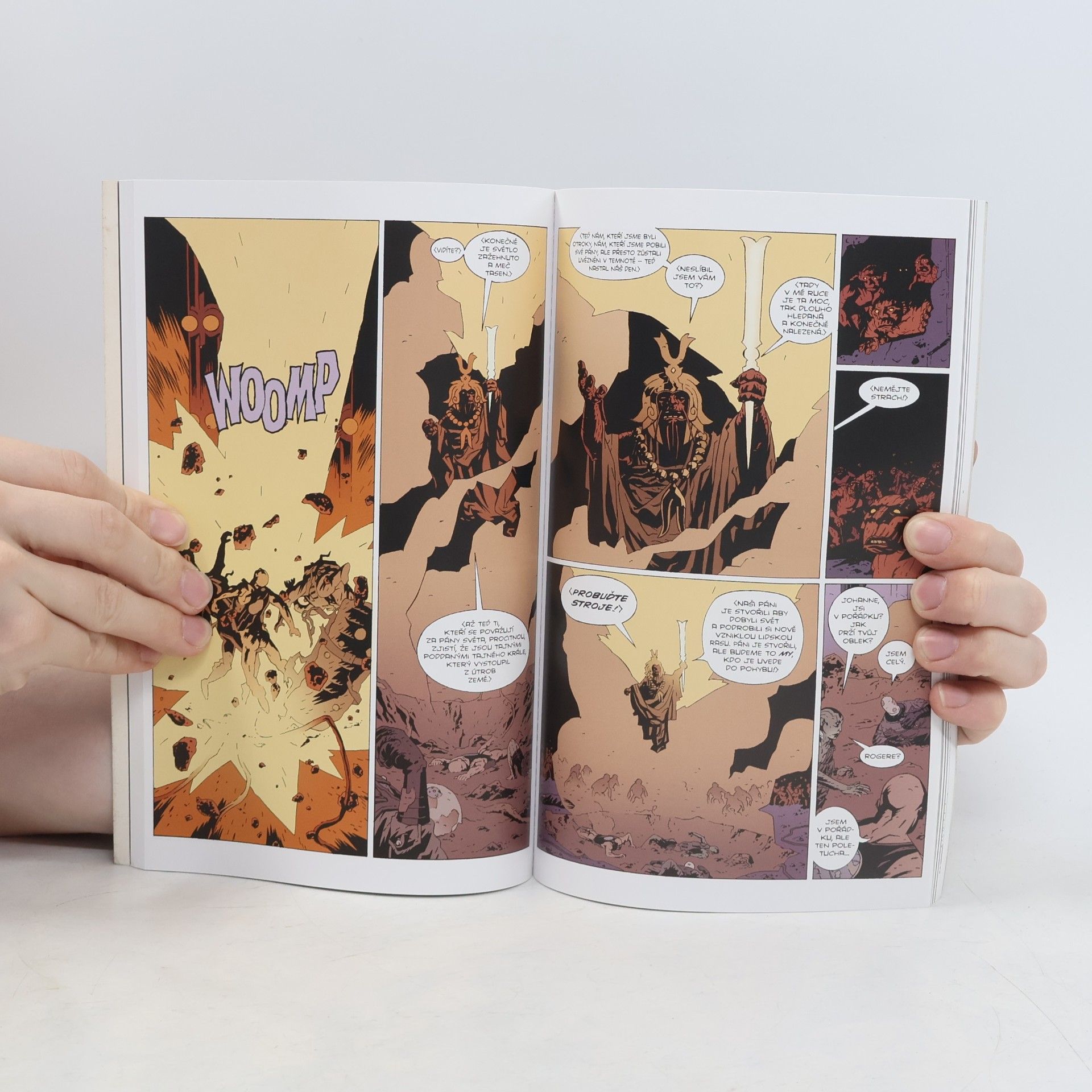 Mike Mignola Úřad paranormálního výzkumu a obrany. Dutozem a další povídky