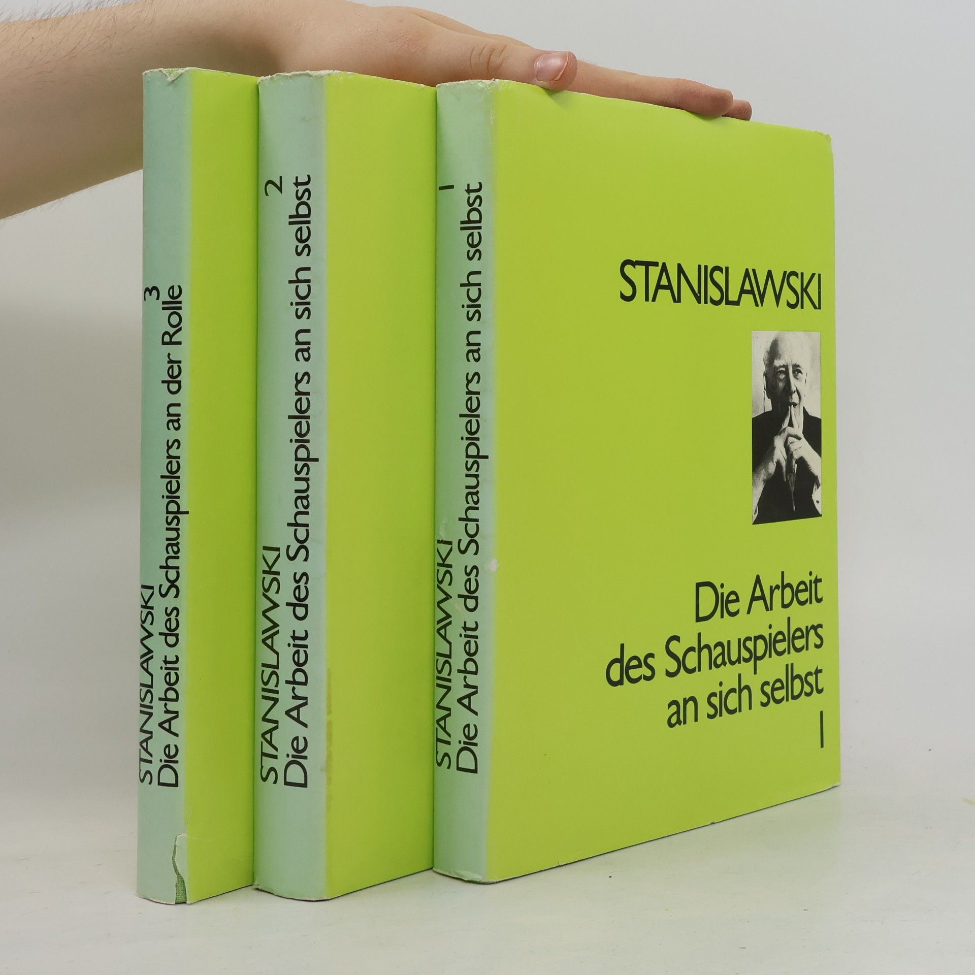 Konstantin Sergejewitsch Stanislawski Die Arbeit des Schauspielers an sich selbst 1-3
