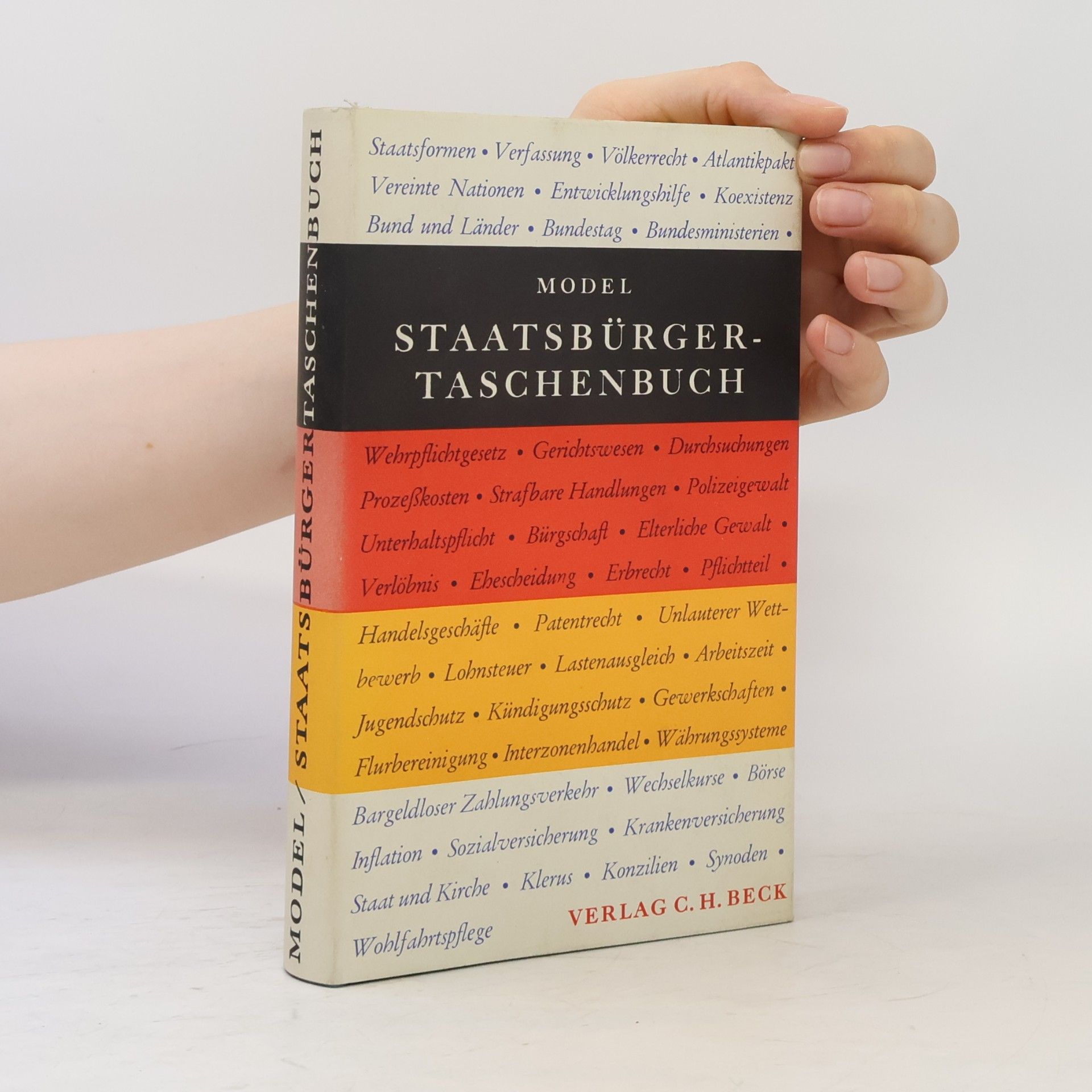 Otto Model Staatsbürger-Taschenbuch