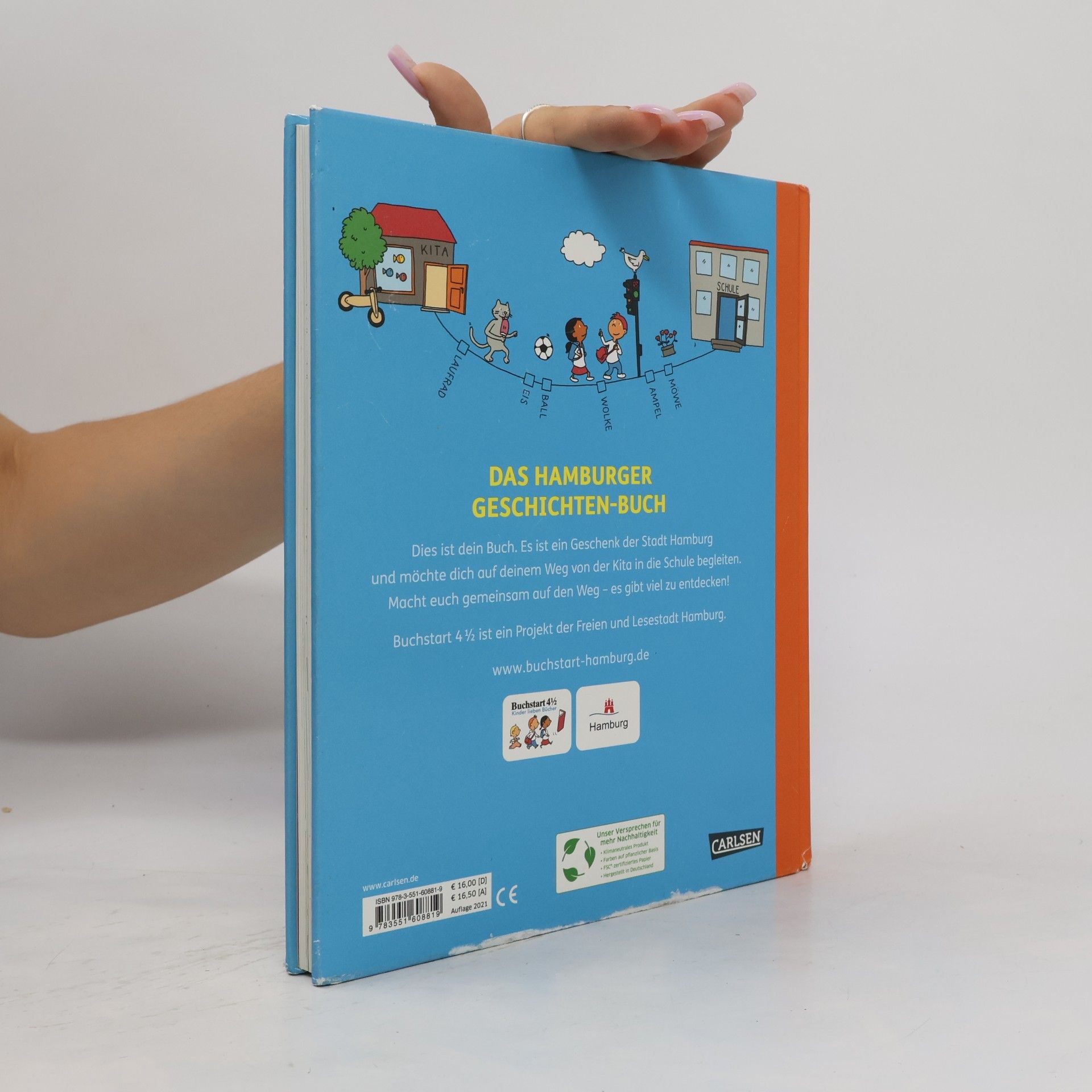Andrea Schomburg Das Hamburger Geschichten-Buch