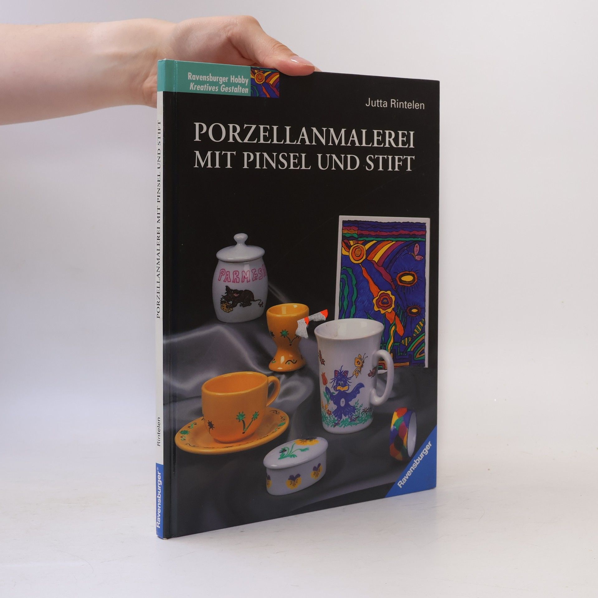 Jutta Rintelen Porzellanmalerei mit Pinsel und Stift