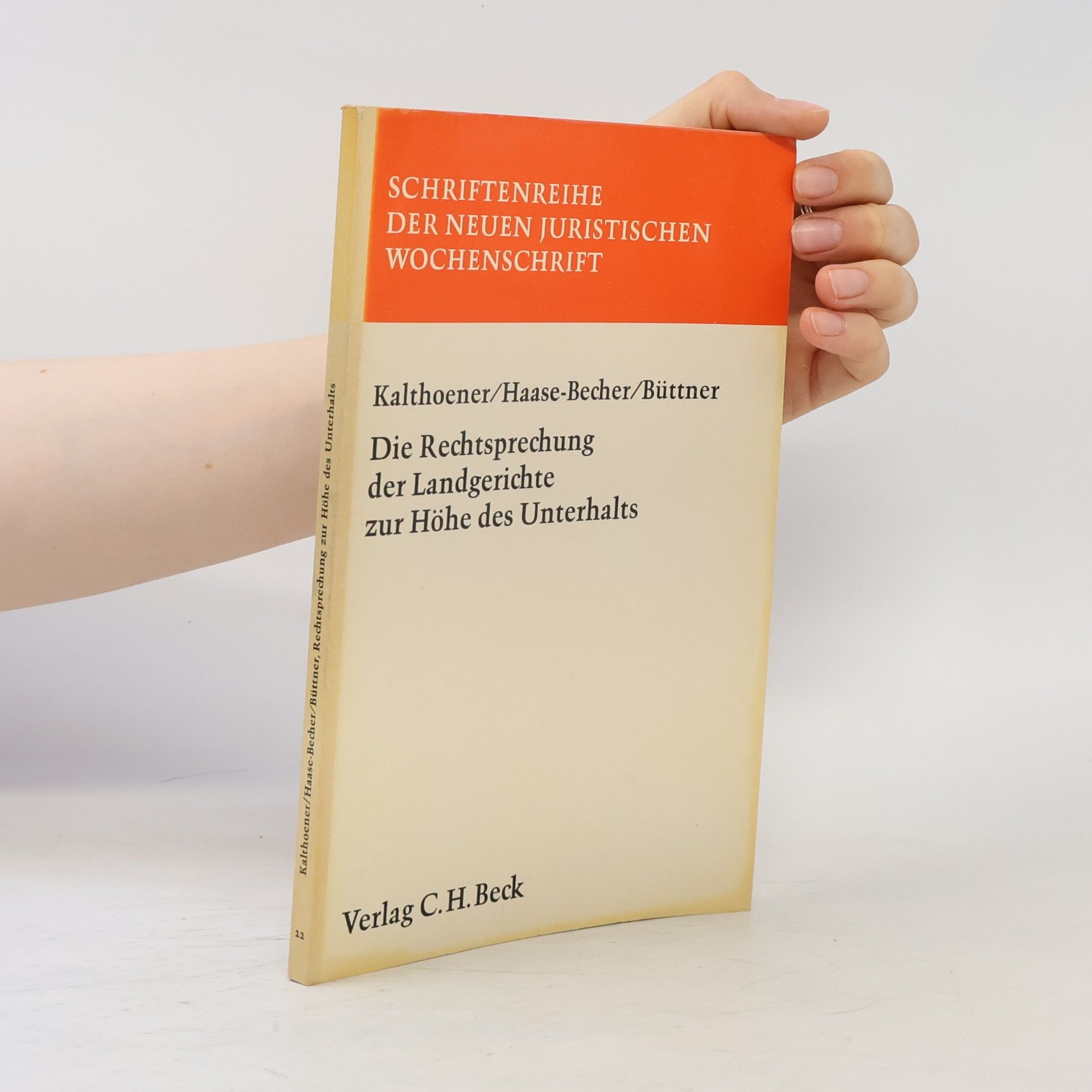 Inga Haase-Becher Die Rechtsprechung der Landgerichte zur Höhe des Unterhalts